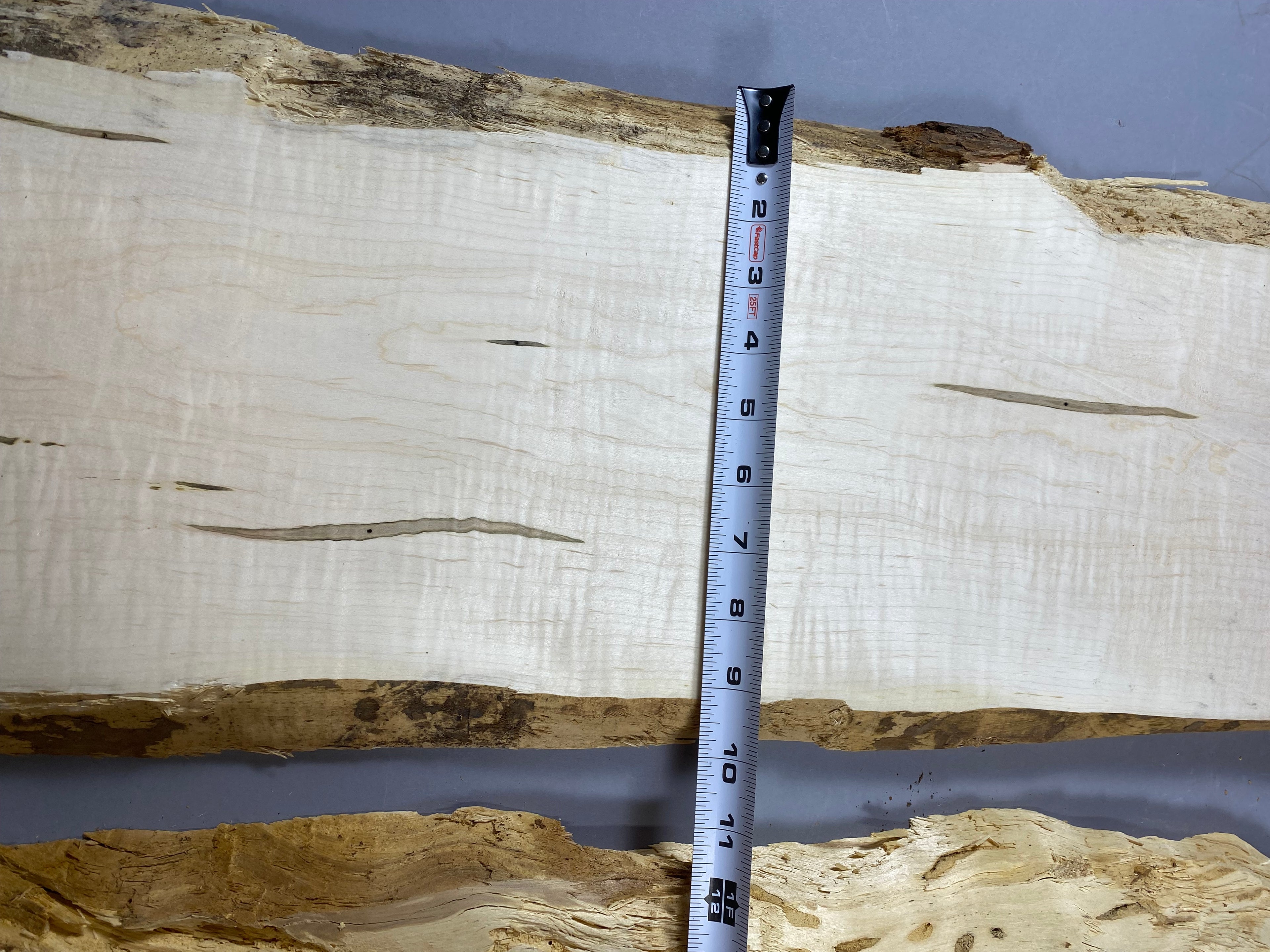 2 live edge charcuterie project boards