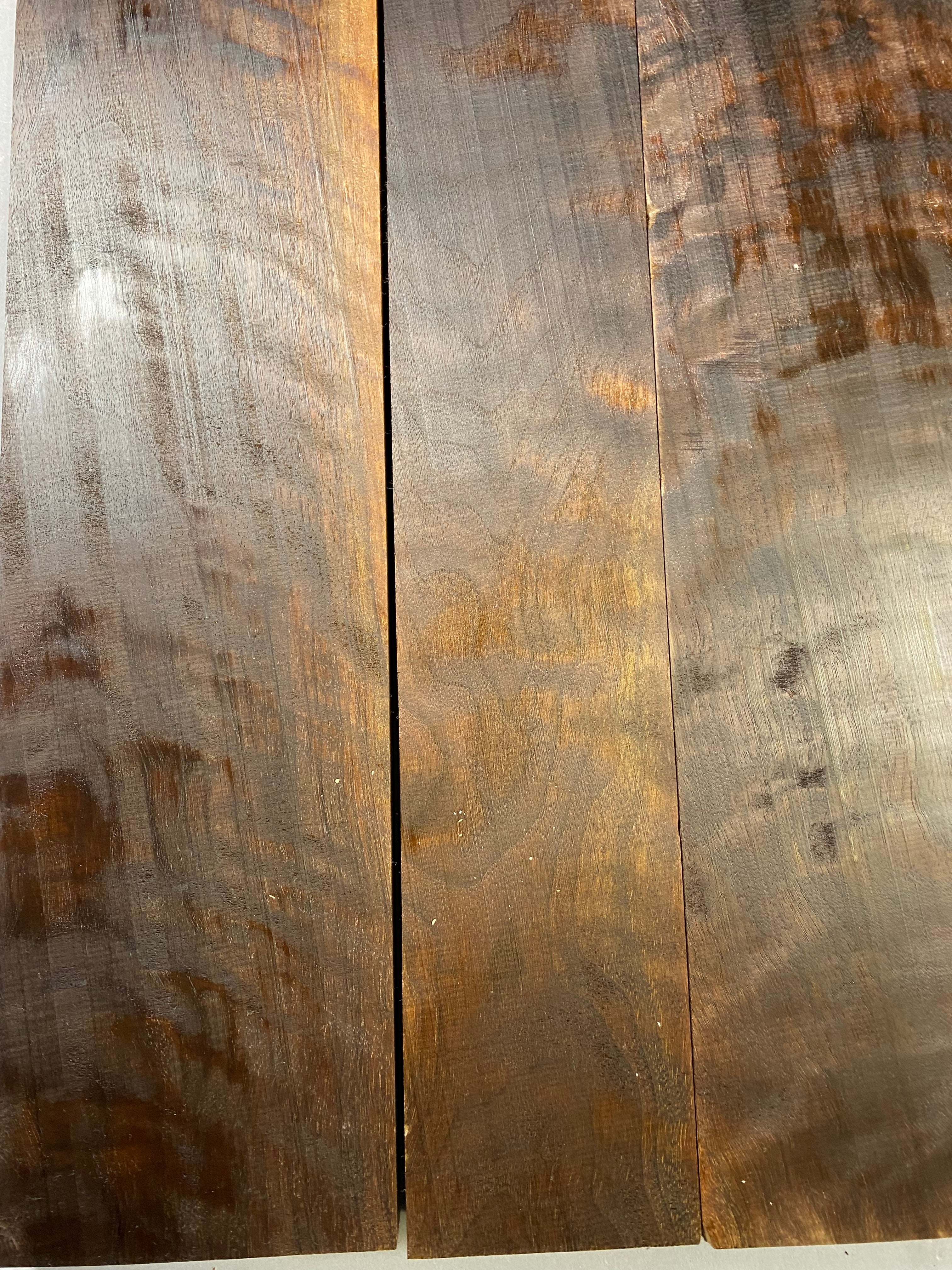 4/4 Roasted curly walnut large flat rate box