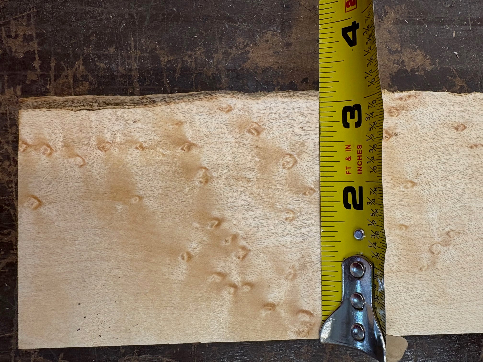 4/4 Birdseye Maple Board (Guitar Neck)-44BE1009-$50 Includes Shipping