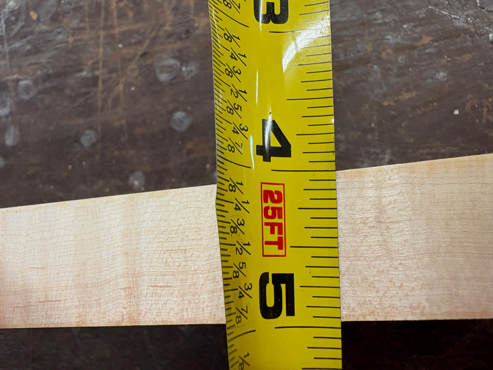 4/4 Birdseye Maple Board (Guitar Neck)-44BE1010-$60 Includes Shipping