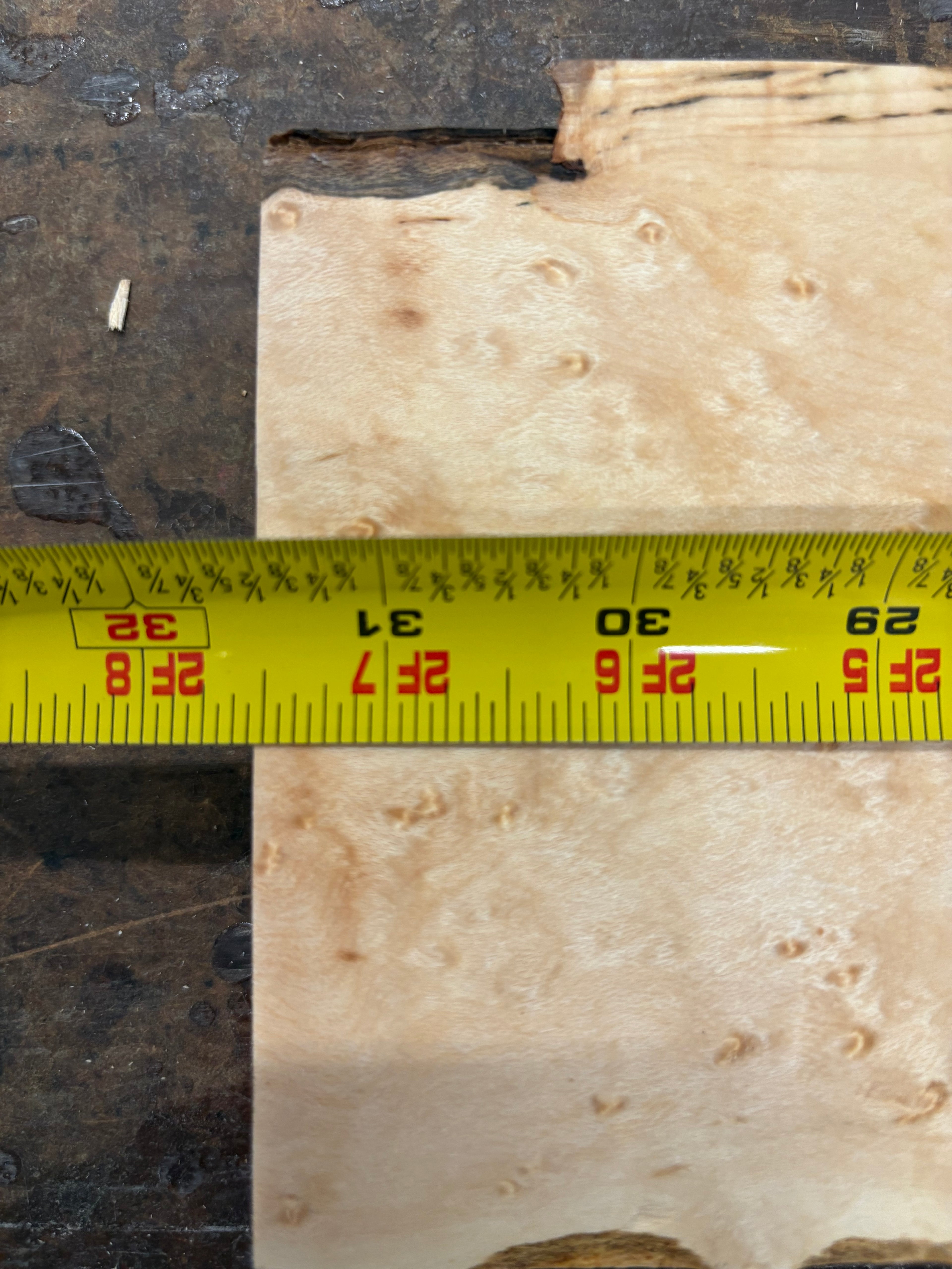 4/4 Birdseye Maple Board (Guitar Neck)-44BE1012-$50 Includes Shipping