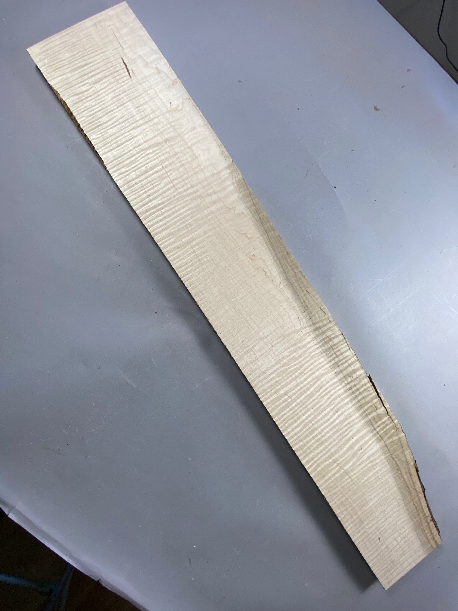 4/4 Quartersawn Curly Maple Board-44CM1011-$100 Includes Shipping
