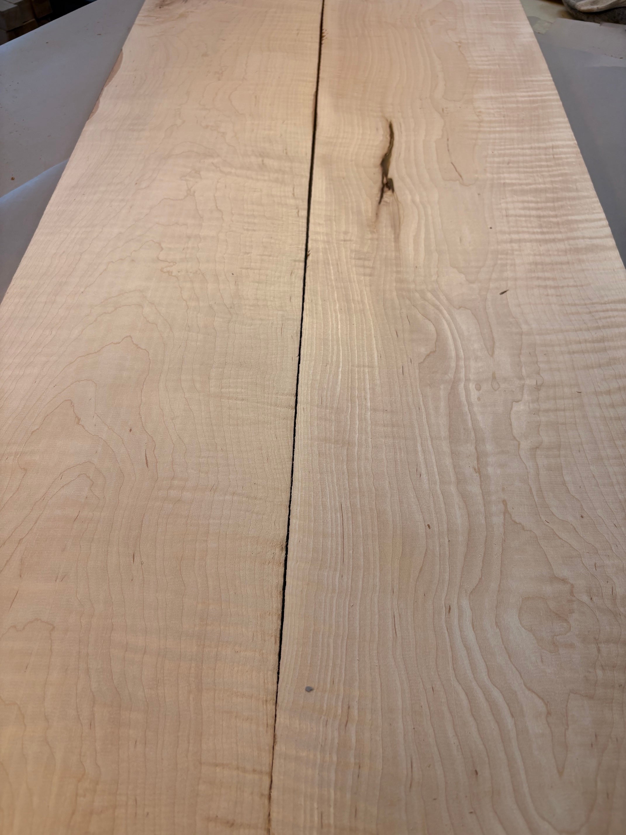 2-4/4 Curly Maple Boards-44CM1019-$125 Includes Shipping