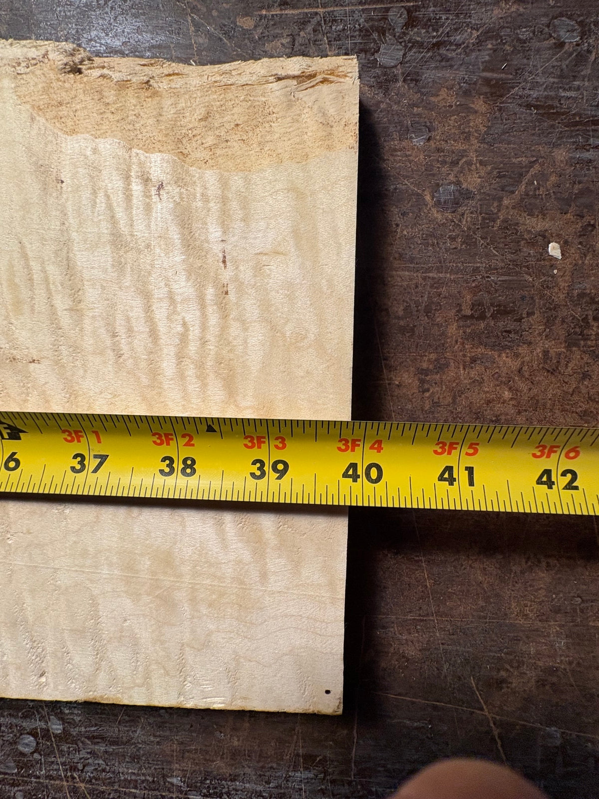 4/4 Curly Hard Maple Board-44CM1021-$65 includes shipping