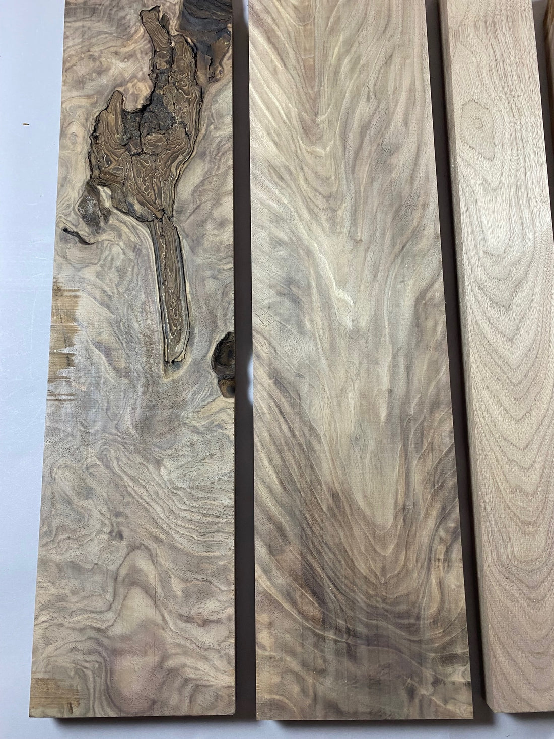 4/4 Curly Walnut Project Pack-44CW1004-$175 Includes Shipping