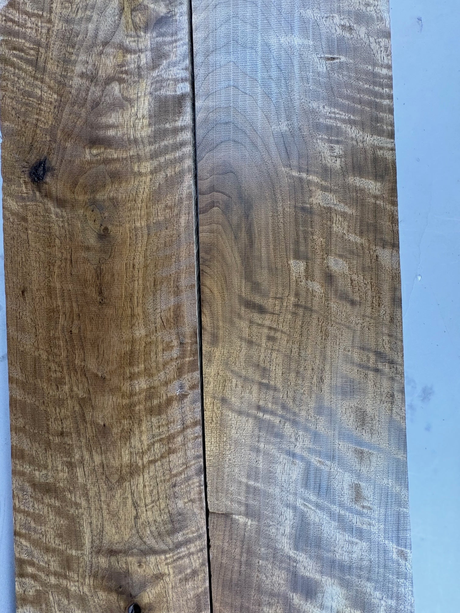 4/4 Curly Walnut (2 boards)-44CW1009-$225 Includes Shipping