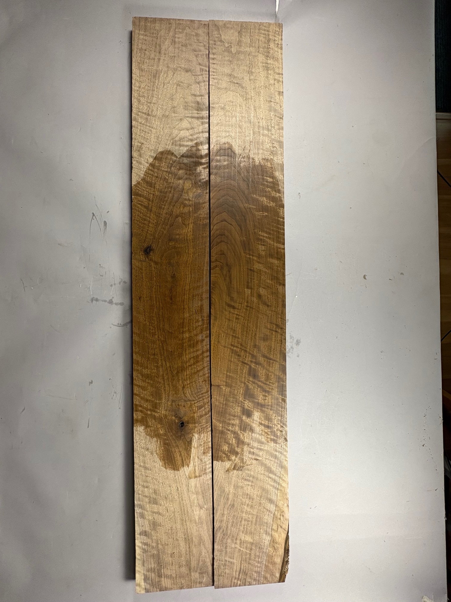 4/4 Curly Walnut (2 boards)-44CW1009-$225 Includes Shipping