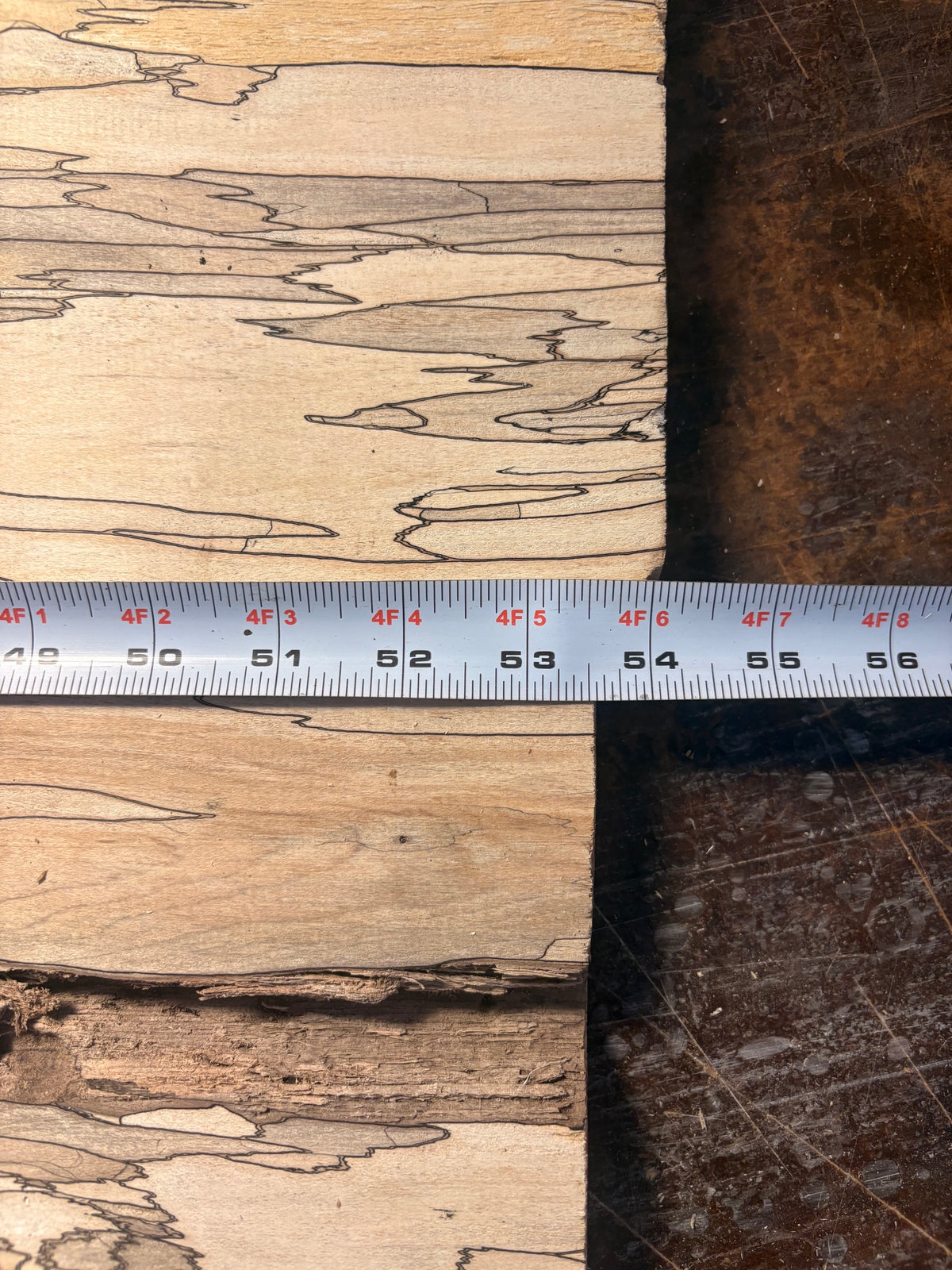 2-4/4 Spalted Maple Boards-44SPM1001-$80 Includes Shipping