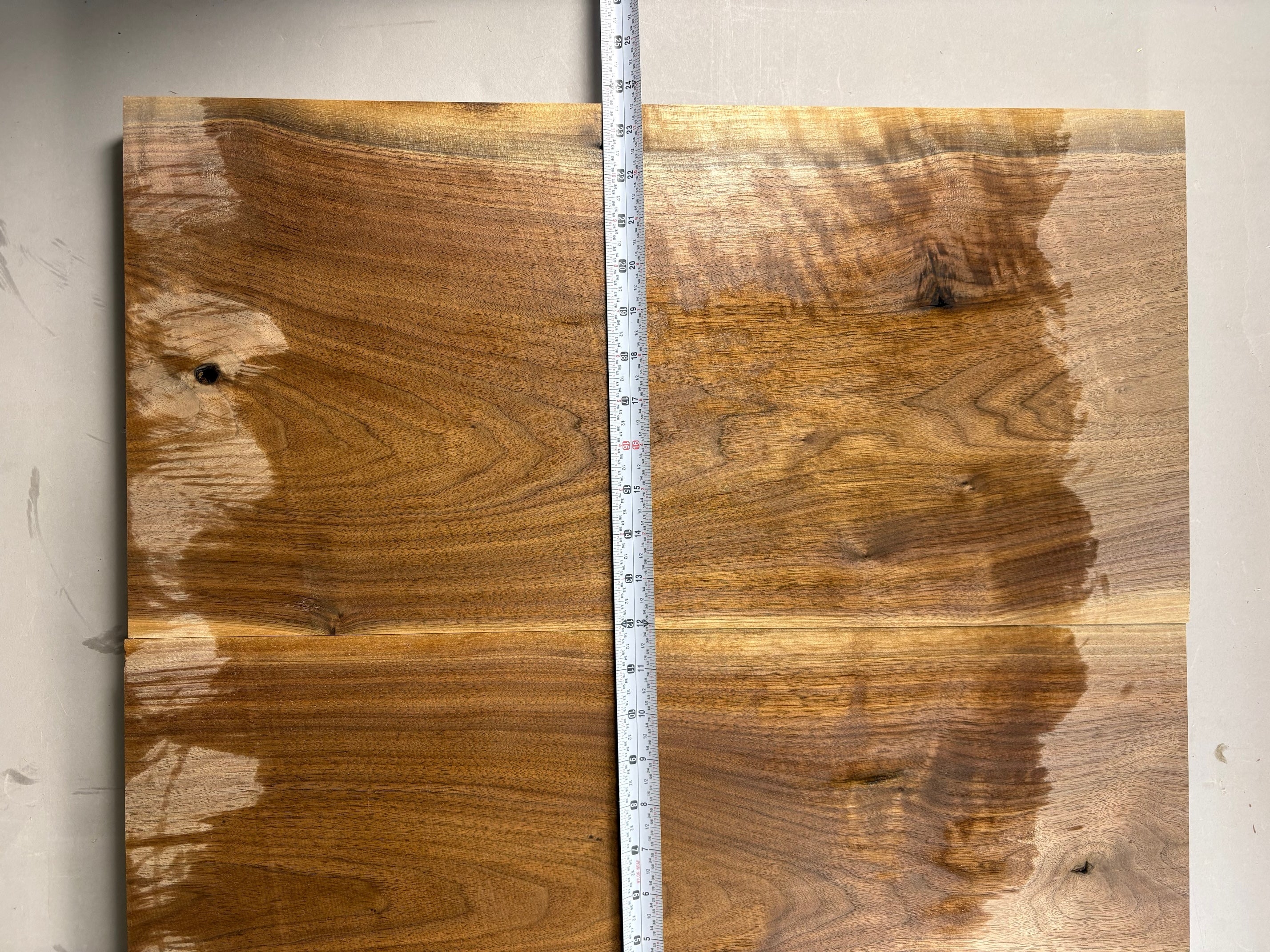 6/4 Curly Walnut Project Pack-64CW1004-$165 Includes Shipping