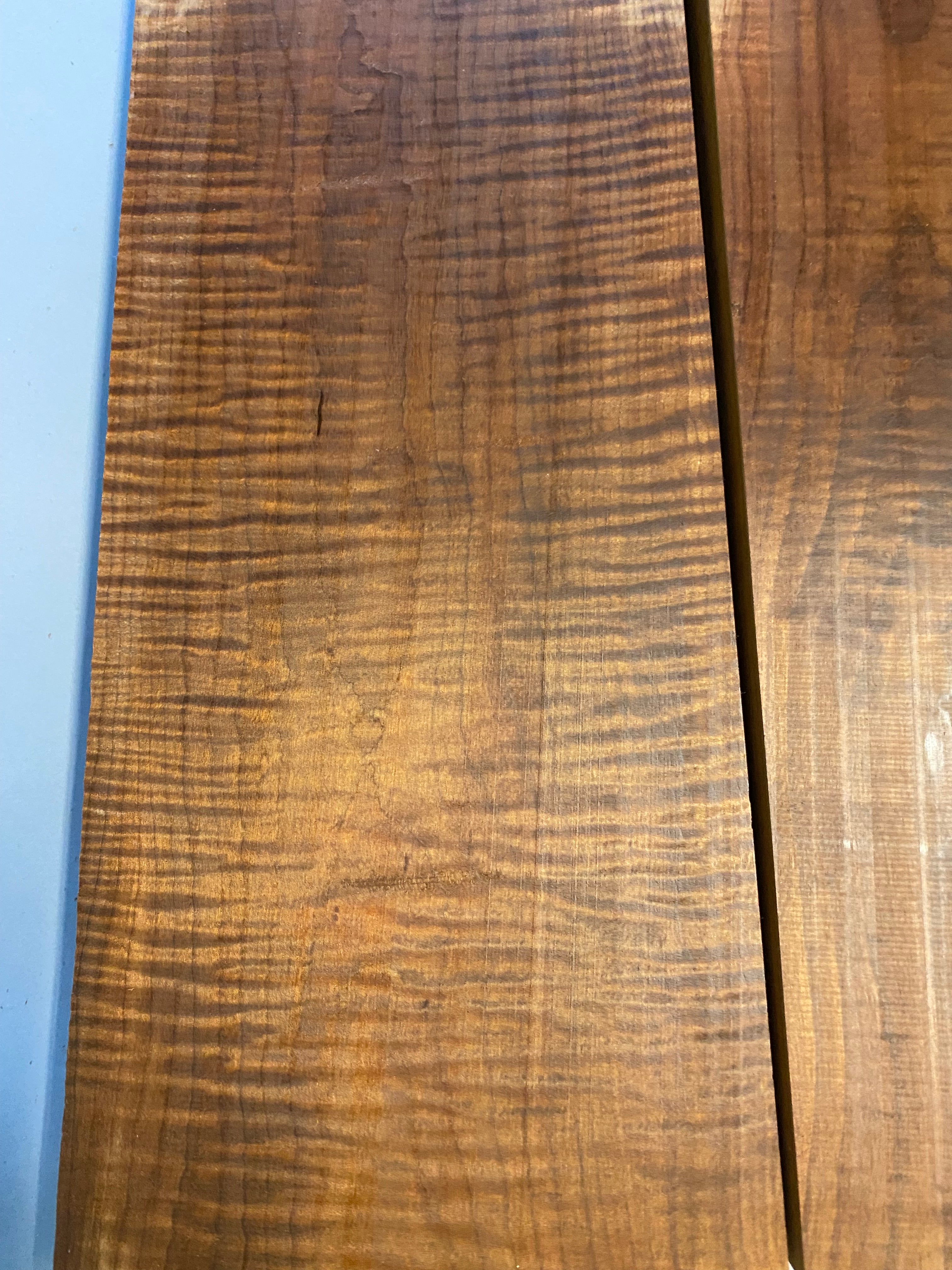 6/4 roasted curly maple 4 pc box