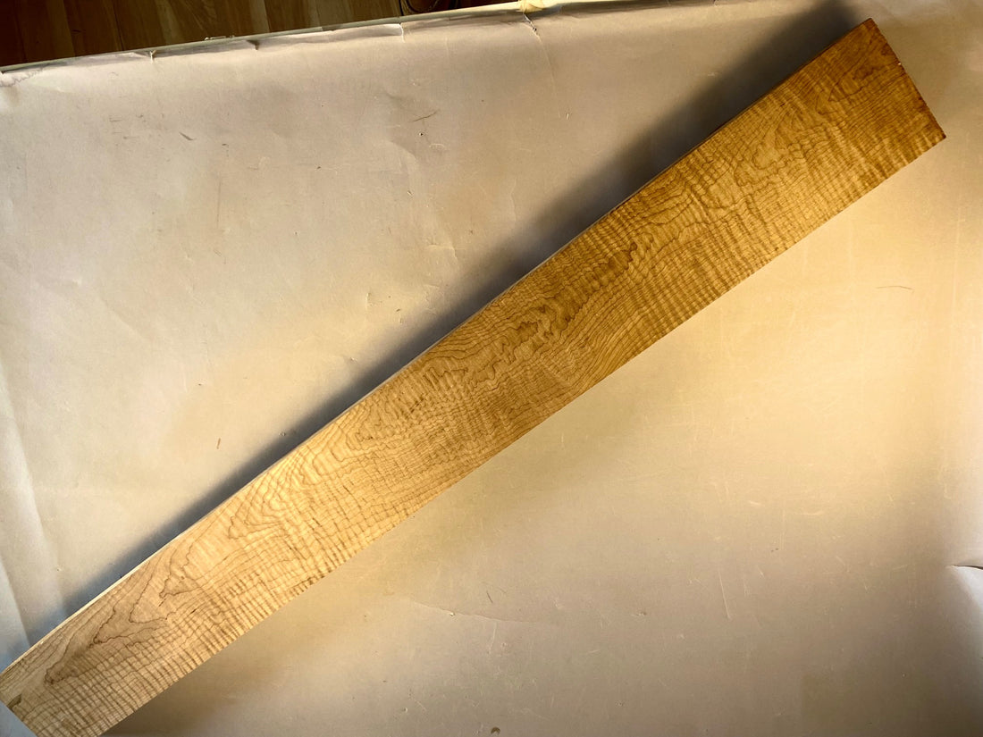 8/4 Roasted Curly Maple-84RCM1001-$180 Includes Shipping