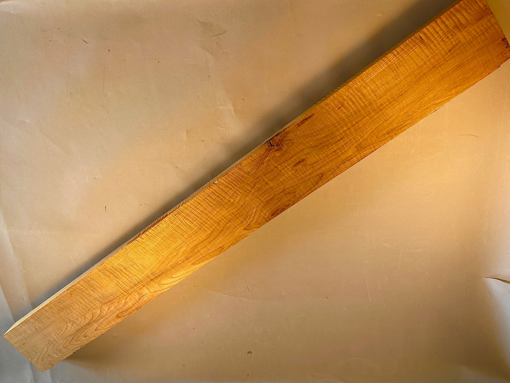 8/4 Roasted Curly Maple-84RCM1001-$180 Includes Shipping