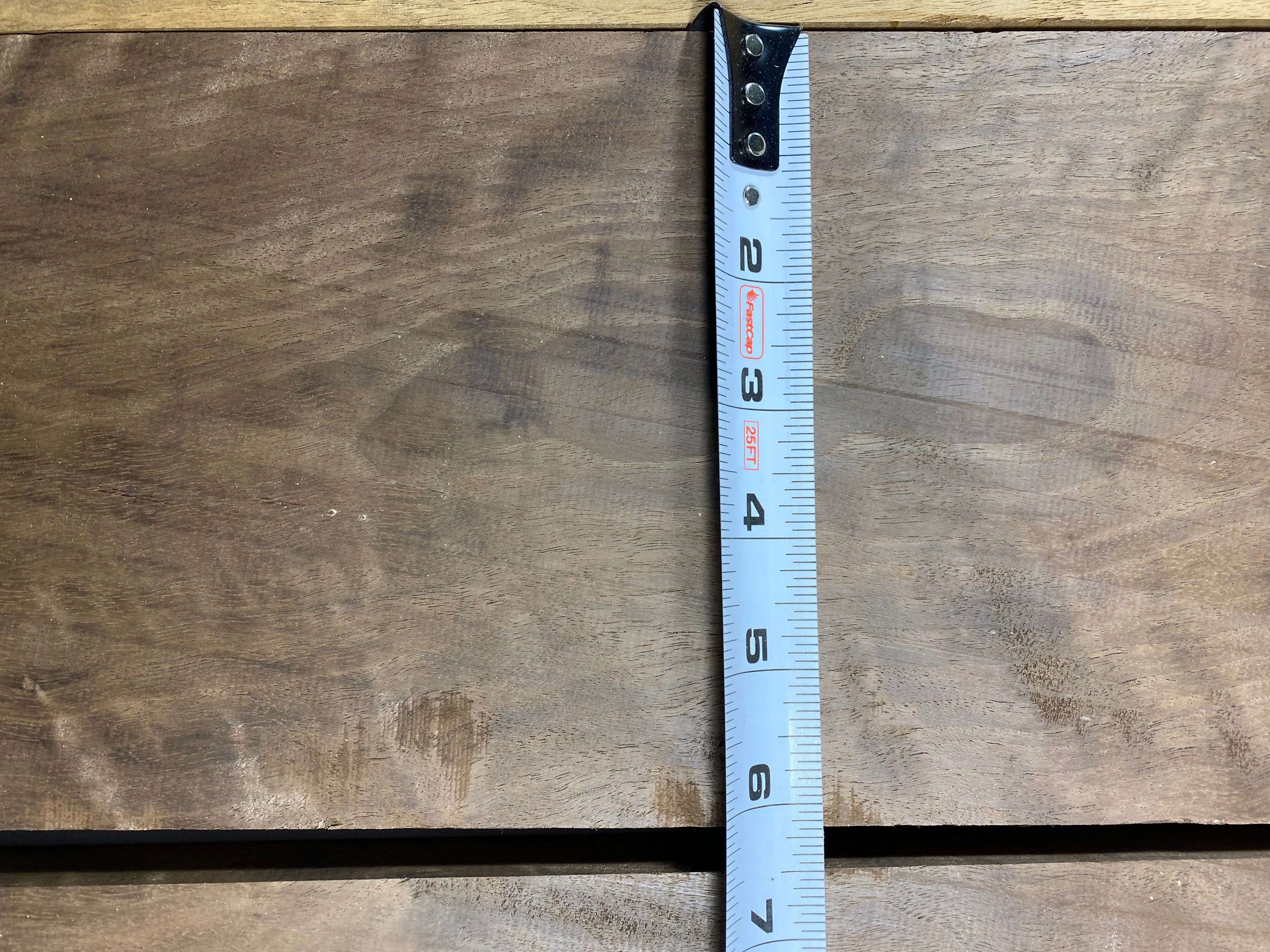 4/4 Roasted curly walnut large flat rate box