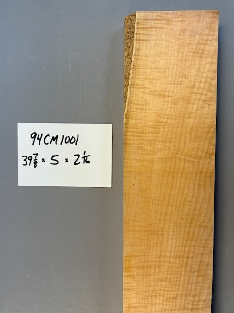 9/4 Curly hard maple-$100 includes shipping