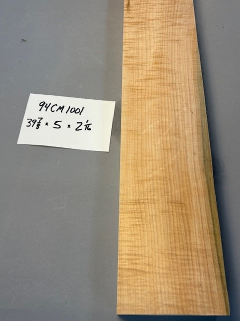 9/4 Curly hard maple-$100 includes shipping