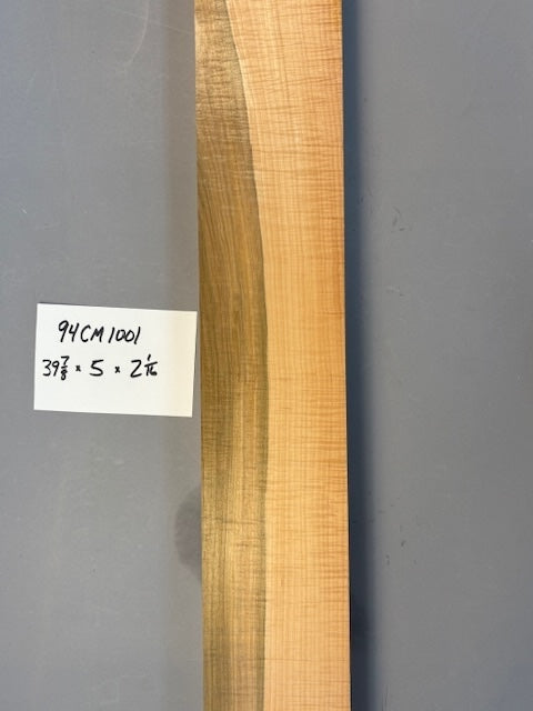 9/4 Curly hard maple-$100 includes shipping