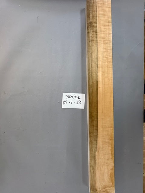 9/4 Curly hard maple-$160 includes shipping