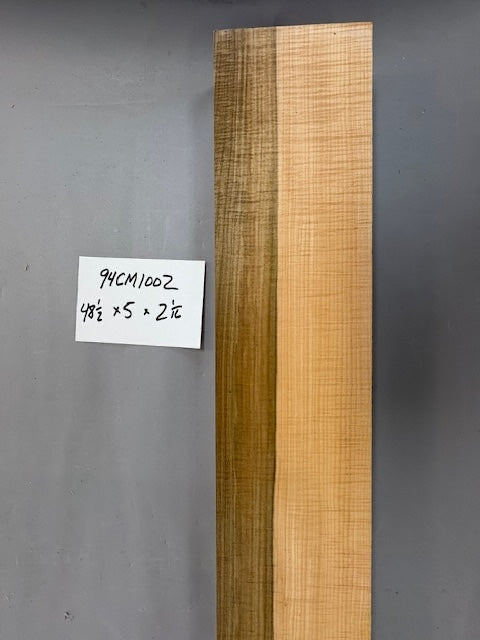 9/4 Curly hard maple-$160 includes shipping