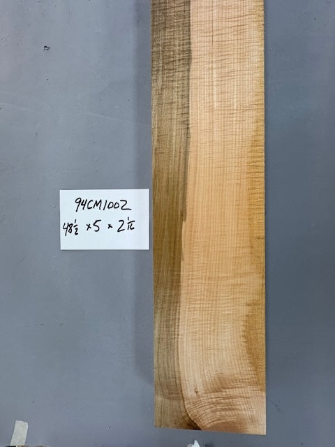 9/4 Curly hard maple-$160 includes shipping