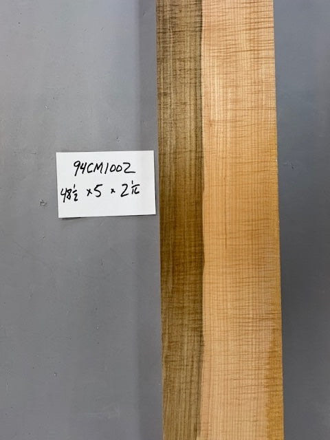 9/4 Curly hard maple-$160 includes shipping
