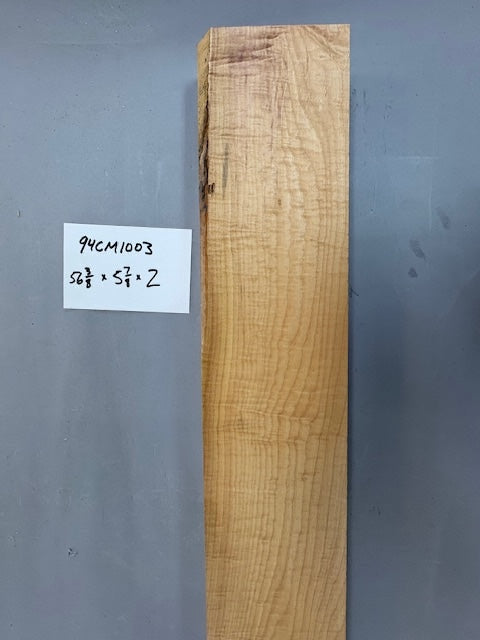 9/4 Curly hard maple-$160 includes shipping