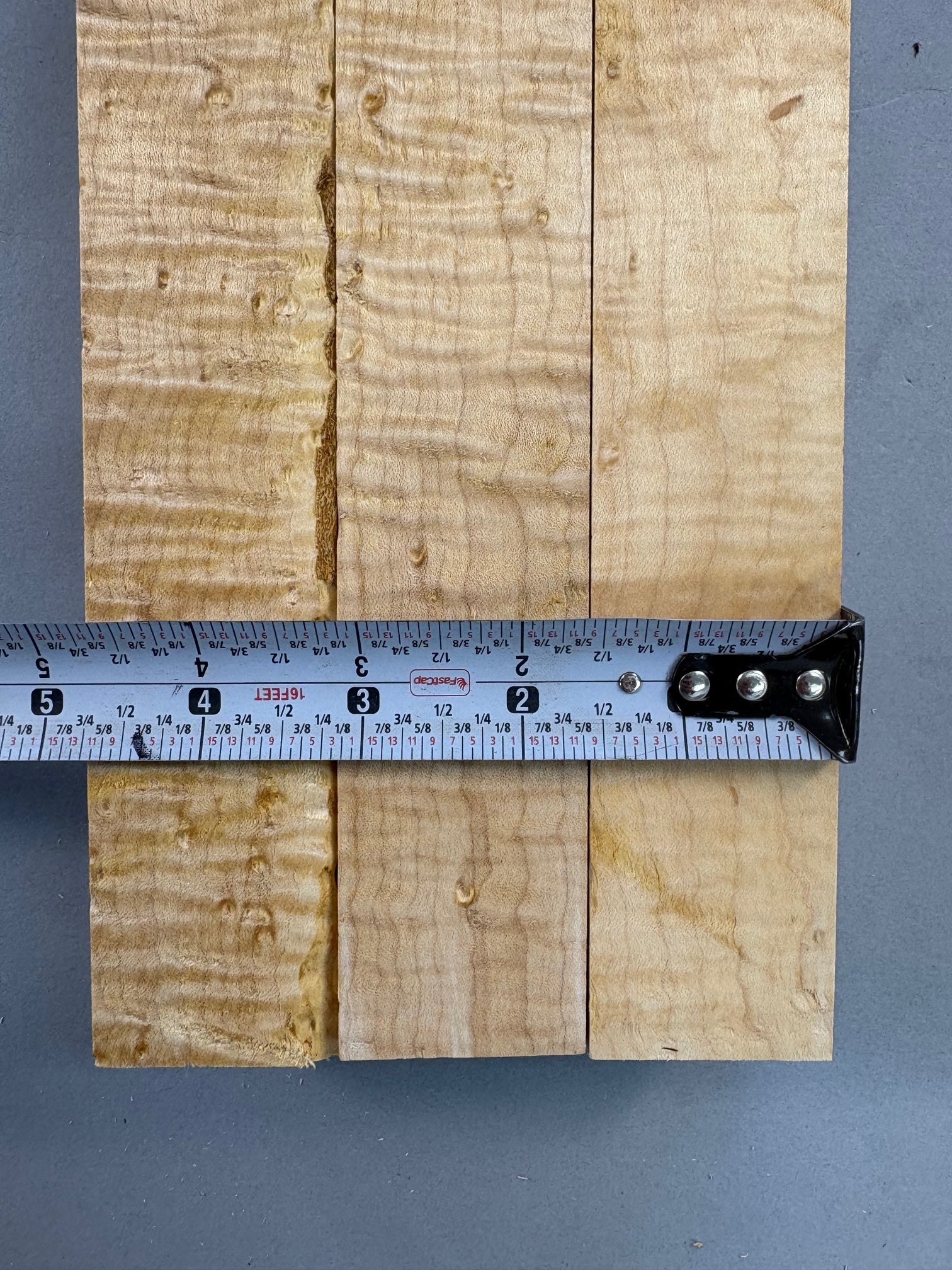 Set of 3 Rare Birdseye and Curly Pool Cue Blanks-BEPC13-$160 Includes Shipping