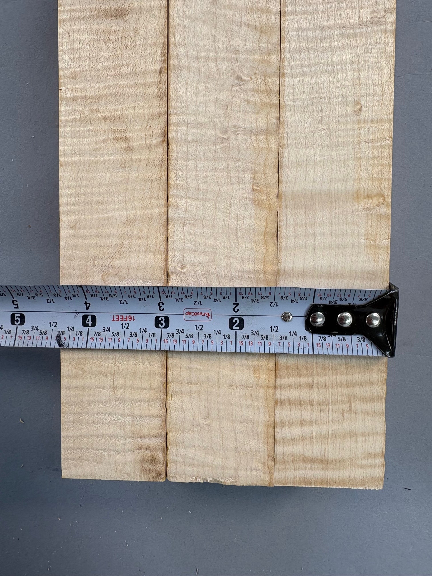 Set of 3 Rare Birdseye and Curly Pool Cue Blanks-BEPC13-$160 Includes Shipping