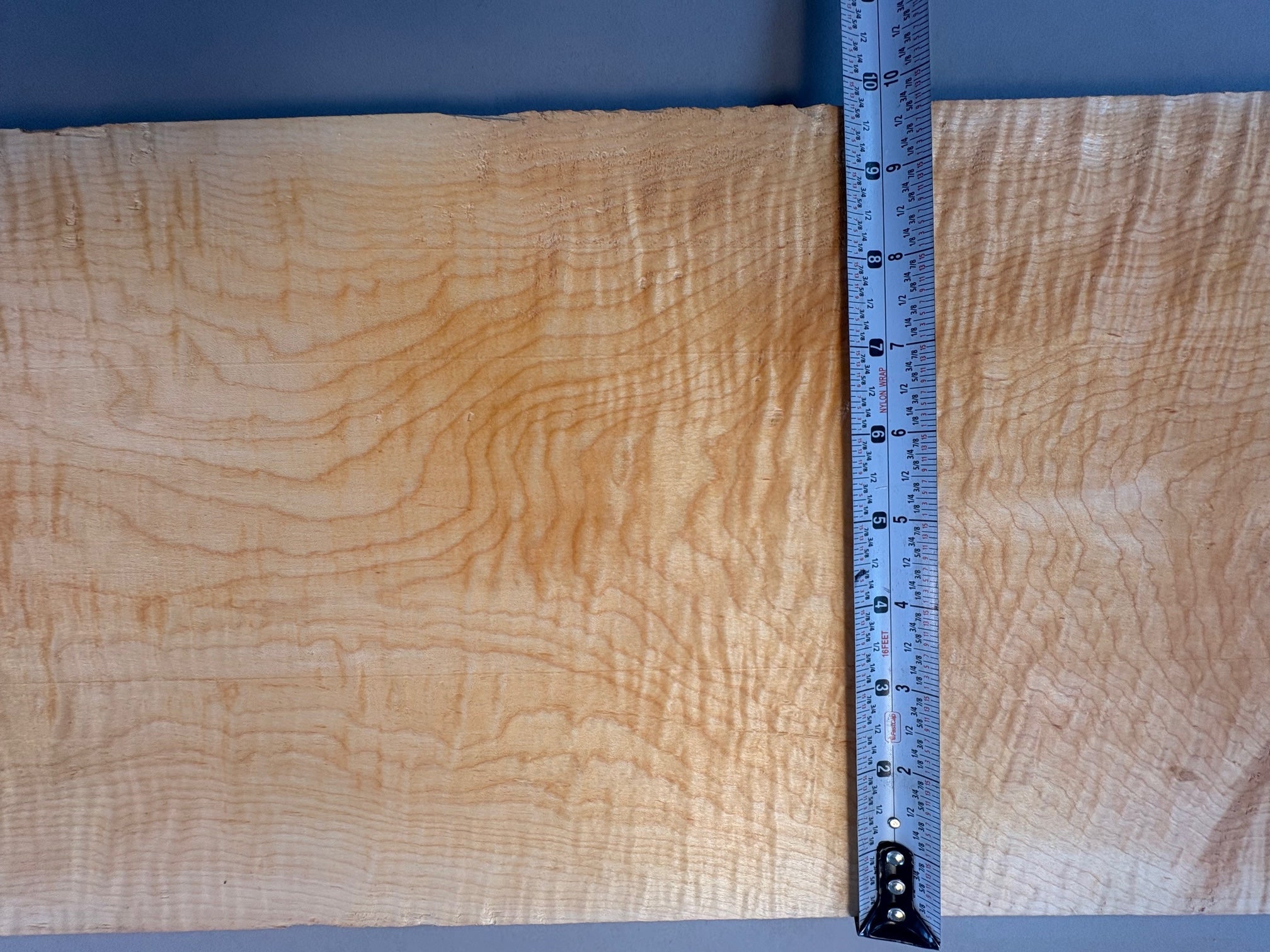 4/4 Curly Hard Maple Board-CM7-$85 Includes Shipping