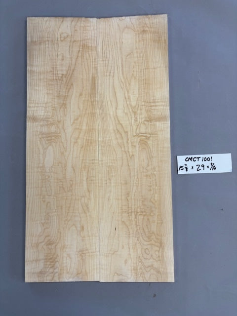 Curly Maple Carve Top-CMCT1001-$125 Includes Shipping