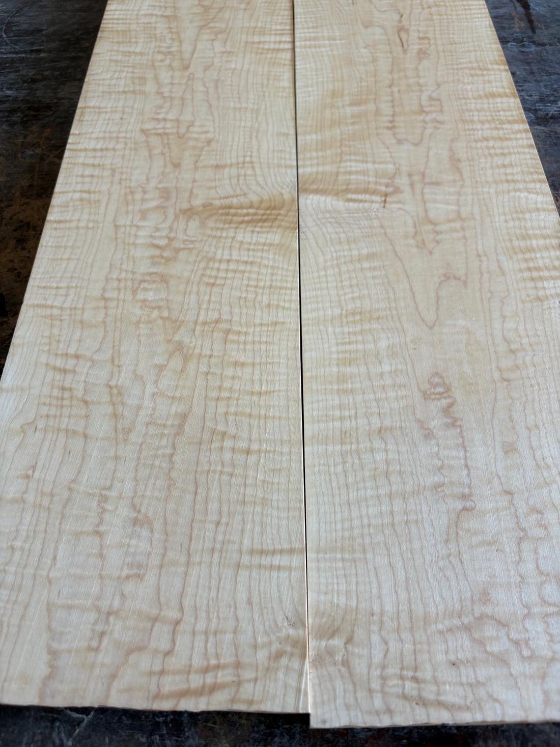 Curly maple carve top-CMCT1004-$125 Includes Shipping