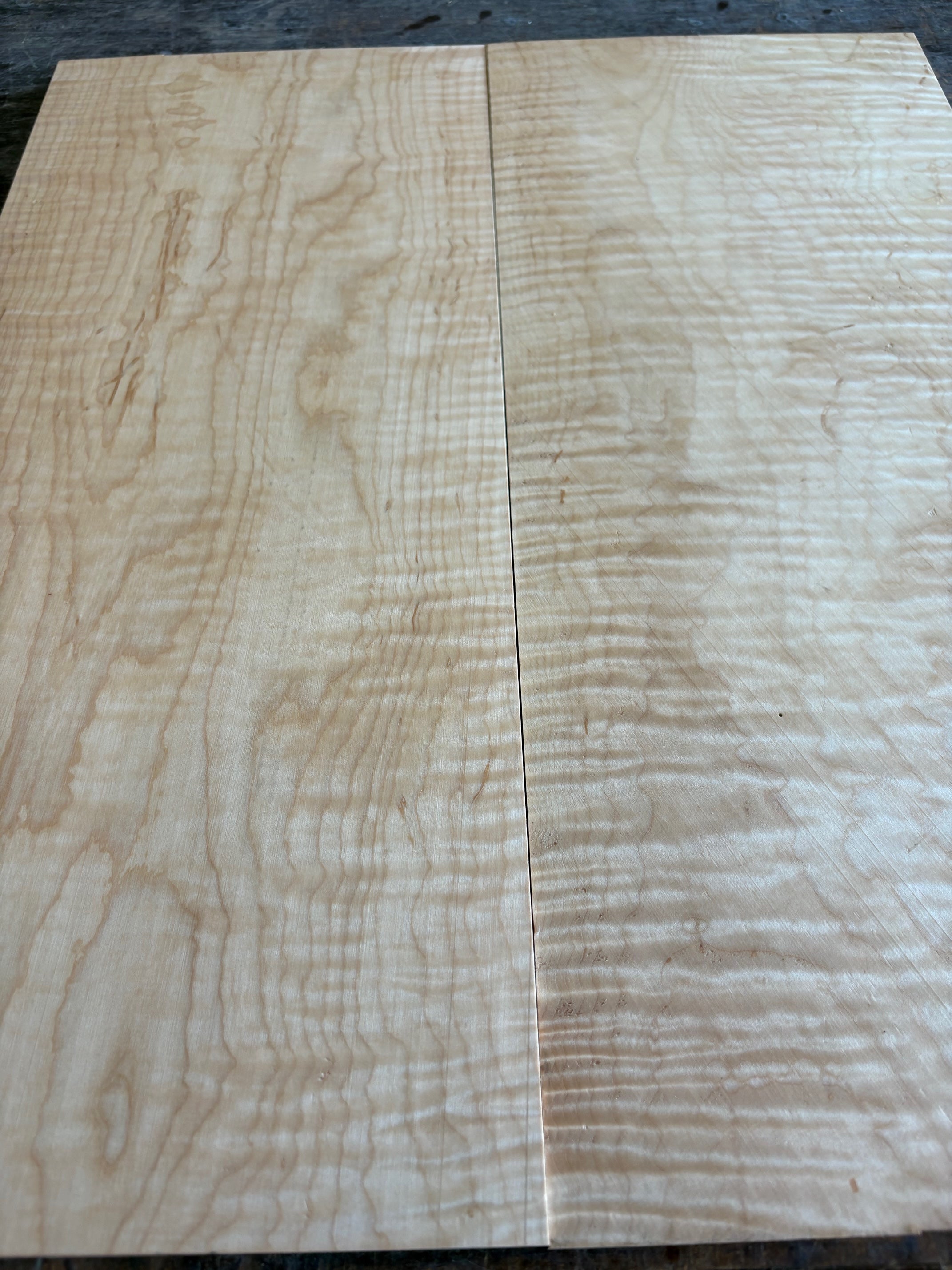Curly maple carve top-CMCT1005-$125 Includes Shipping
