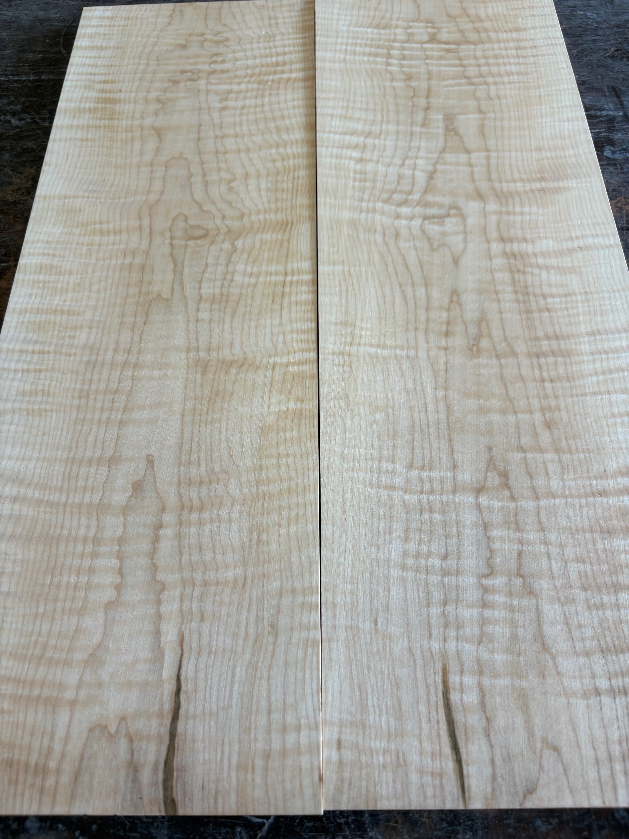 Curly Maple Carve Top-CMCT1006-$125 Includes Shipping