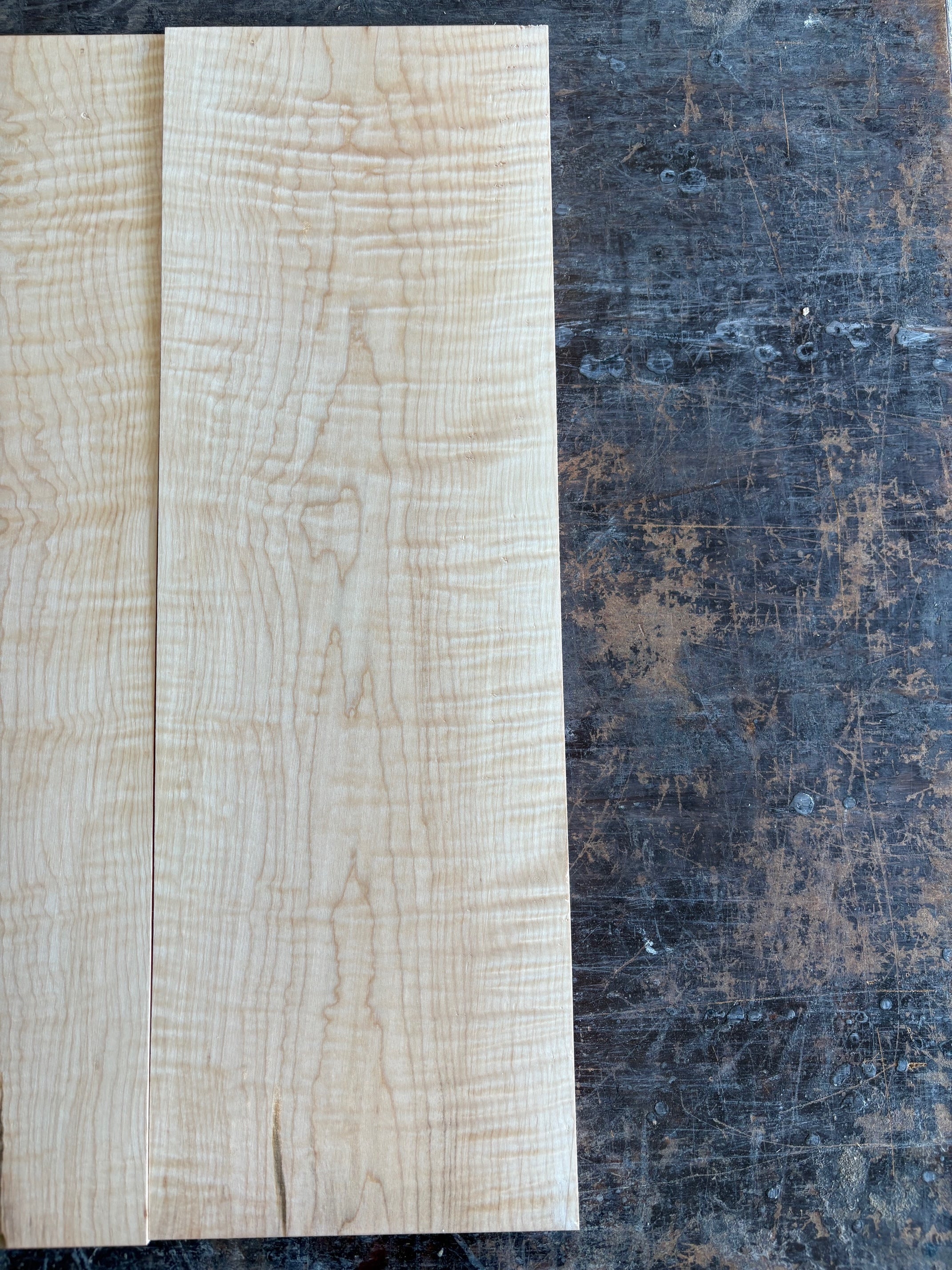 Curly Maple Carve Top-CMCT1006-$125 Includes Shipping