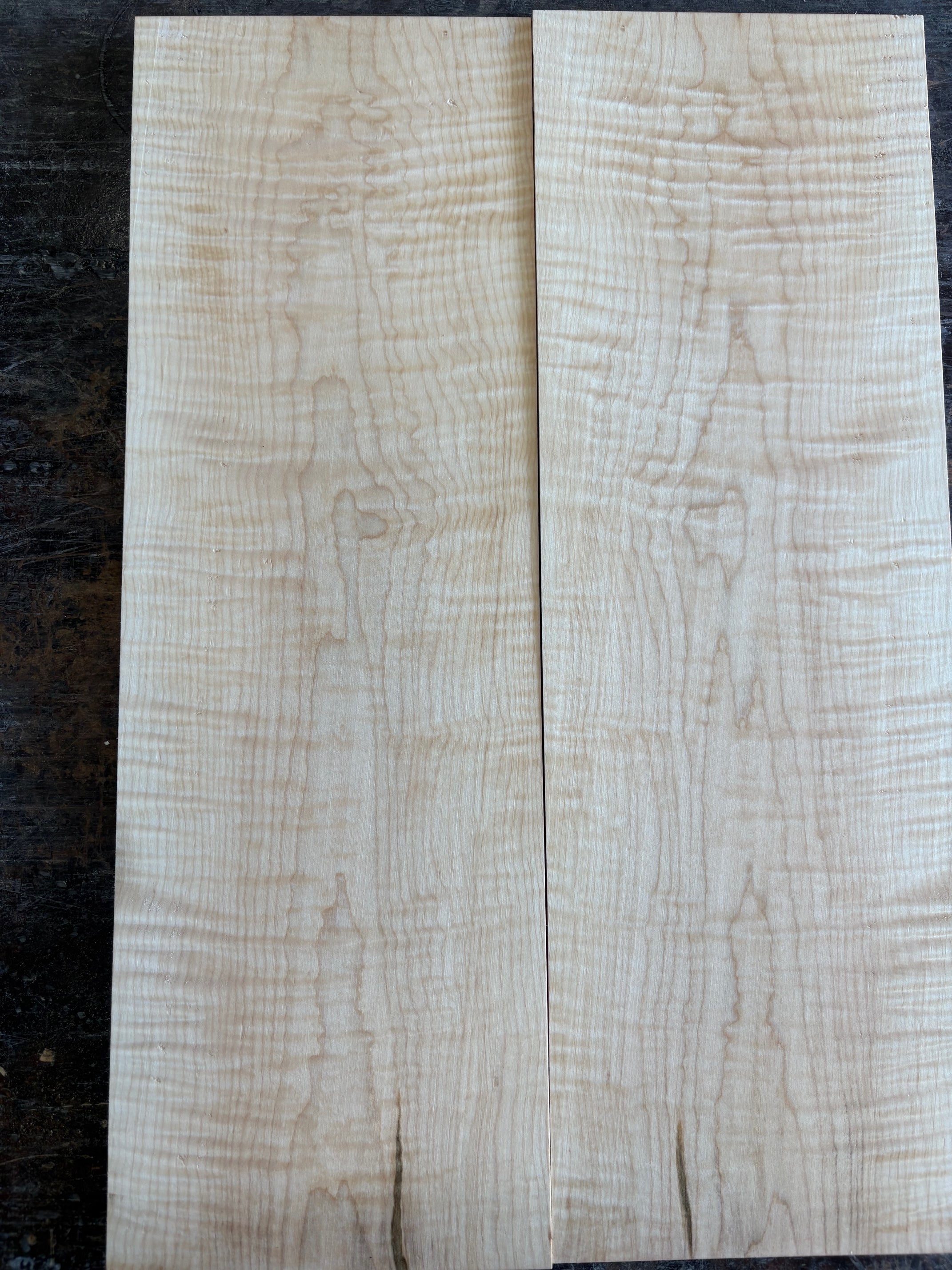 Curly Maple Carve Top-CMCT1006-$125 Includes Shipping