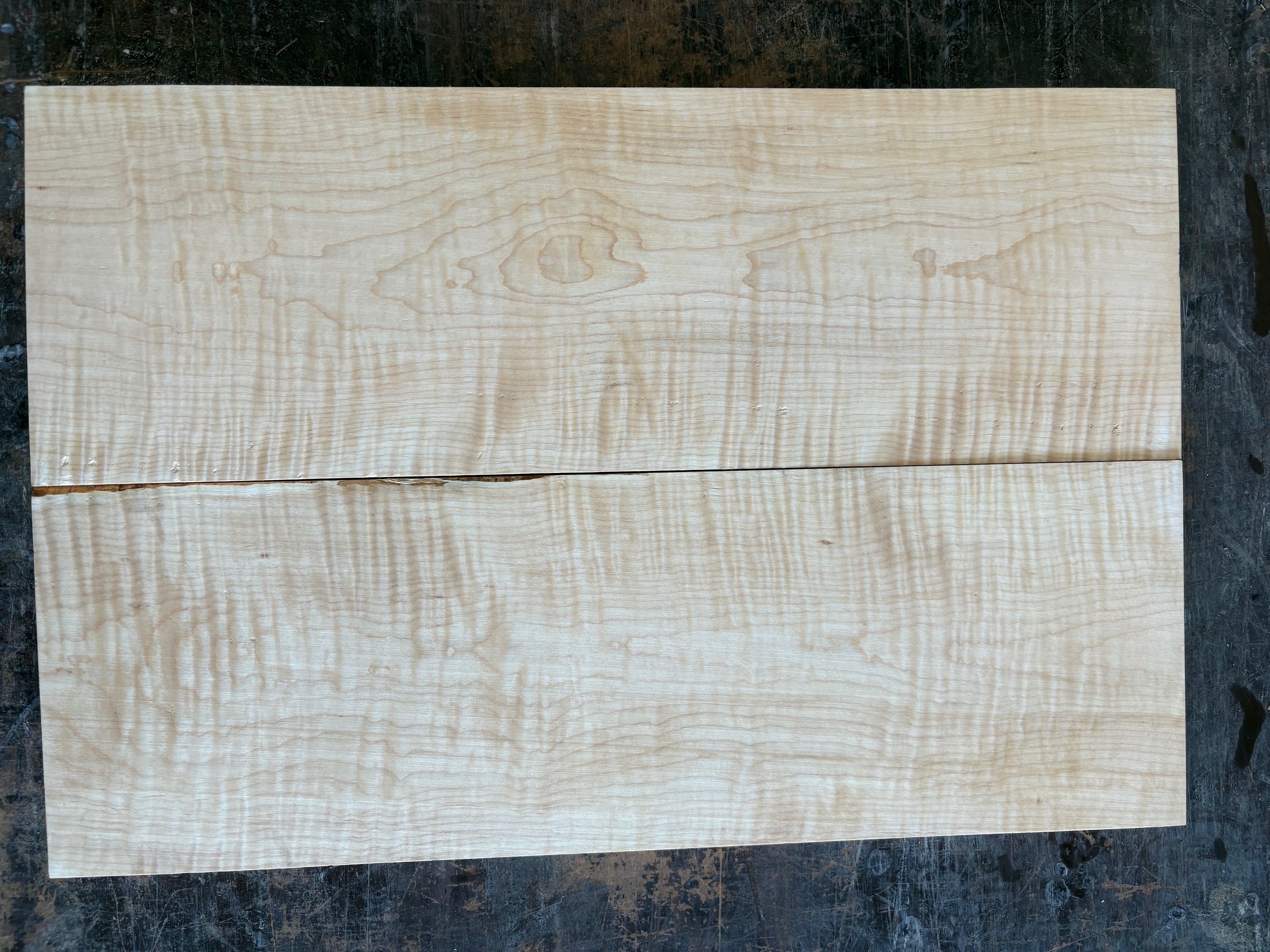 Curly Maple Carve Top-CMCT1006-$125 Includes Shipping