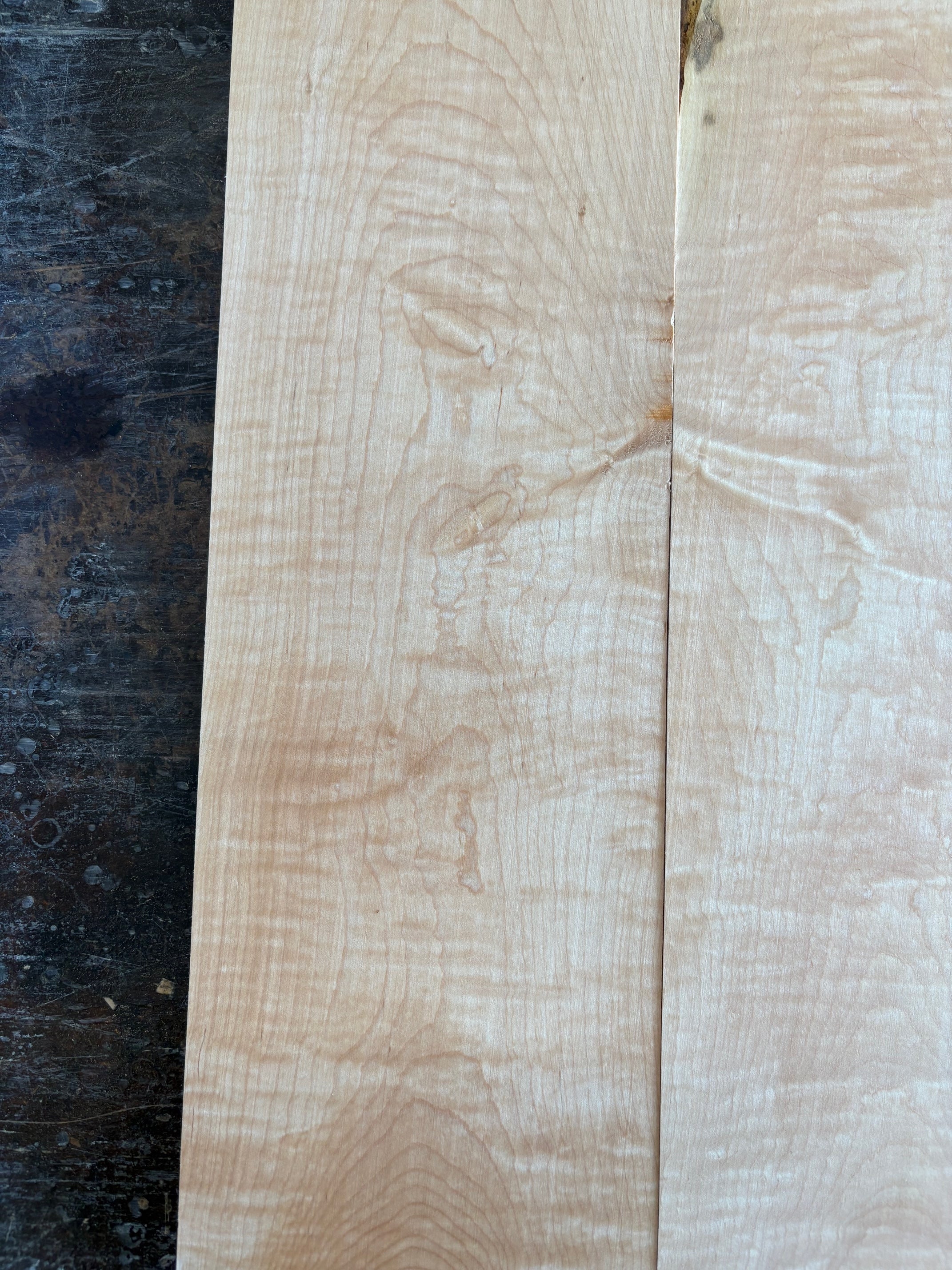 Curly Maple Carve Top-CMCT1007-$125 Includes Shipping