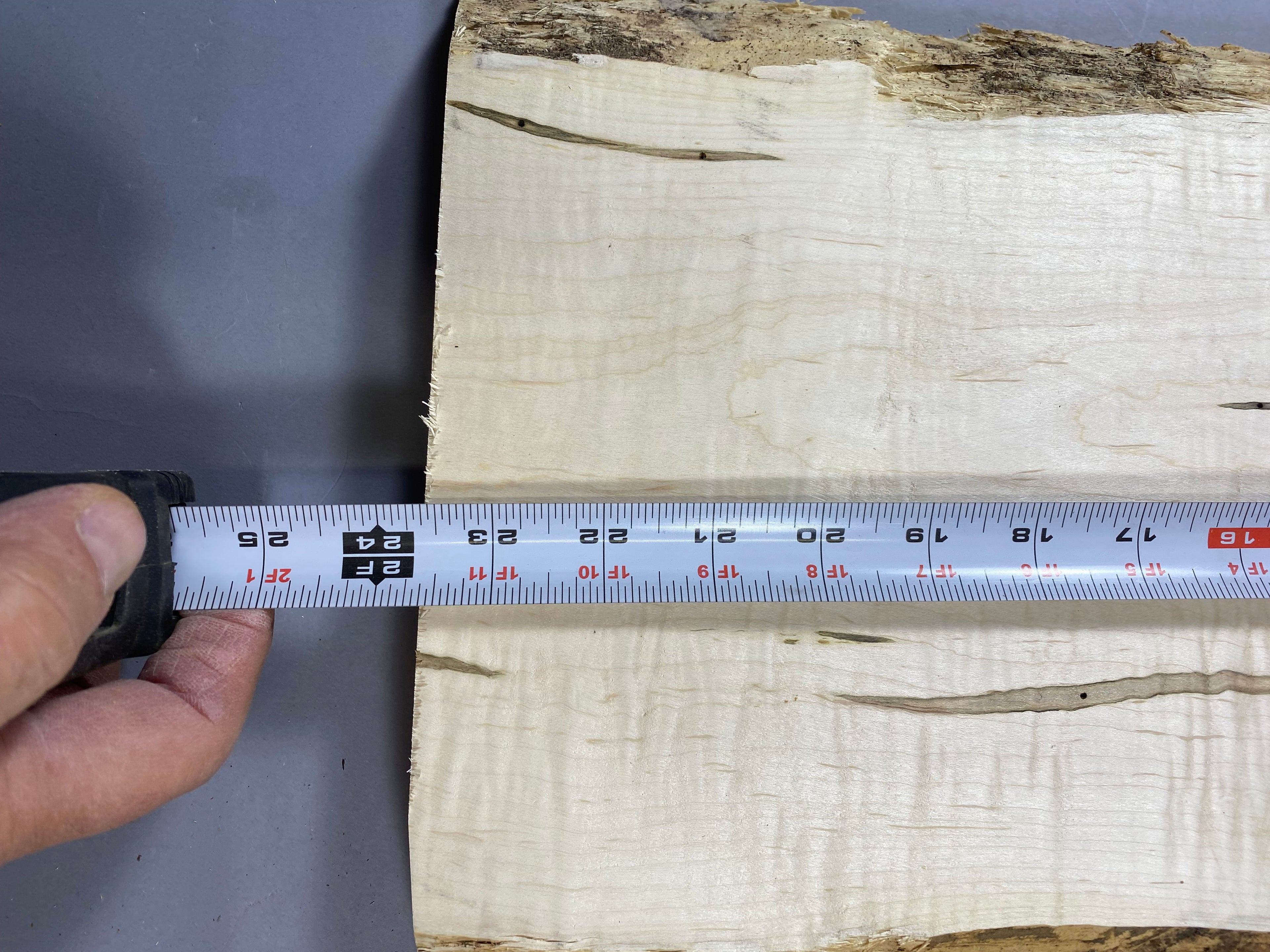 2 live edge charcuterie project boards