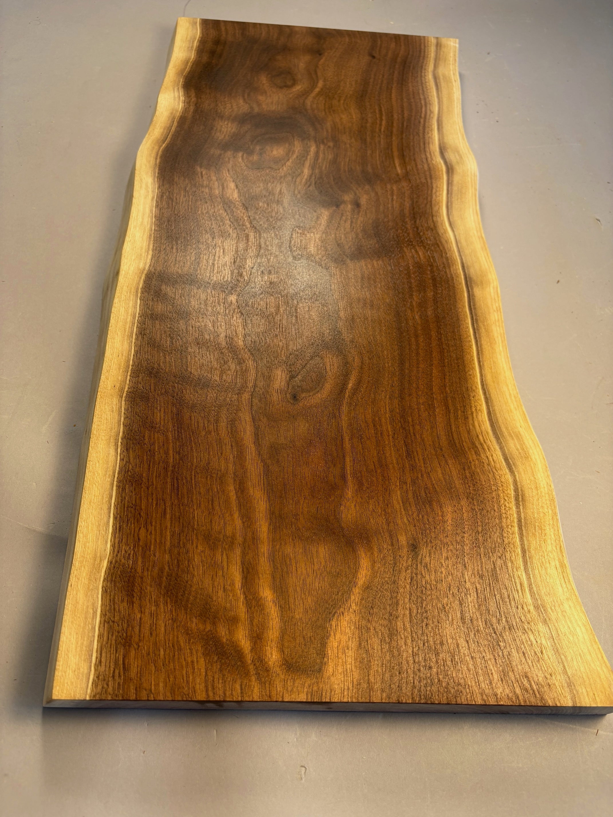 Curly Walnut Charcuterie Board Blank-WCB1001-$80 Includes Shipping