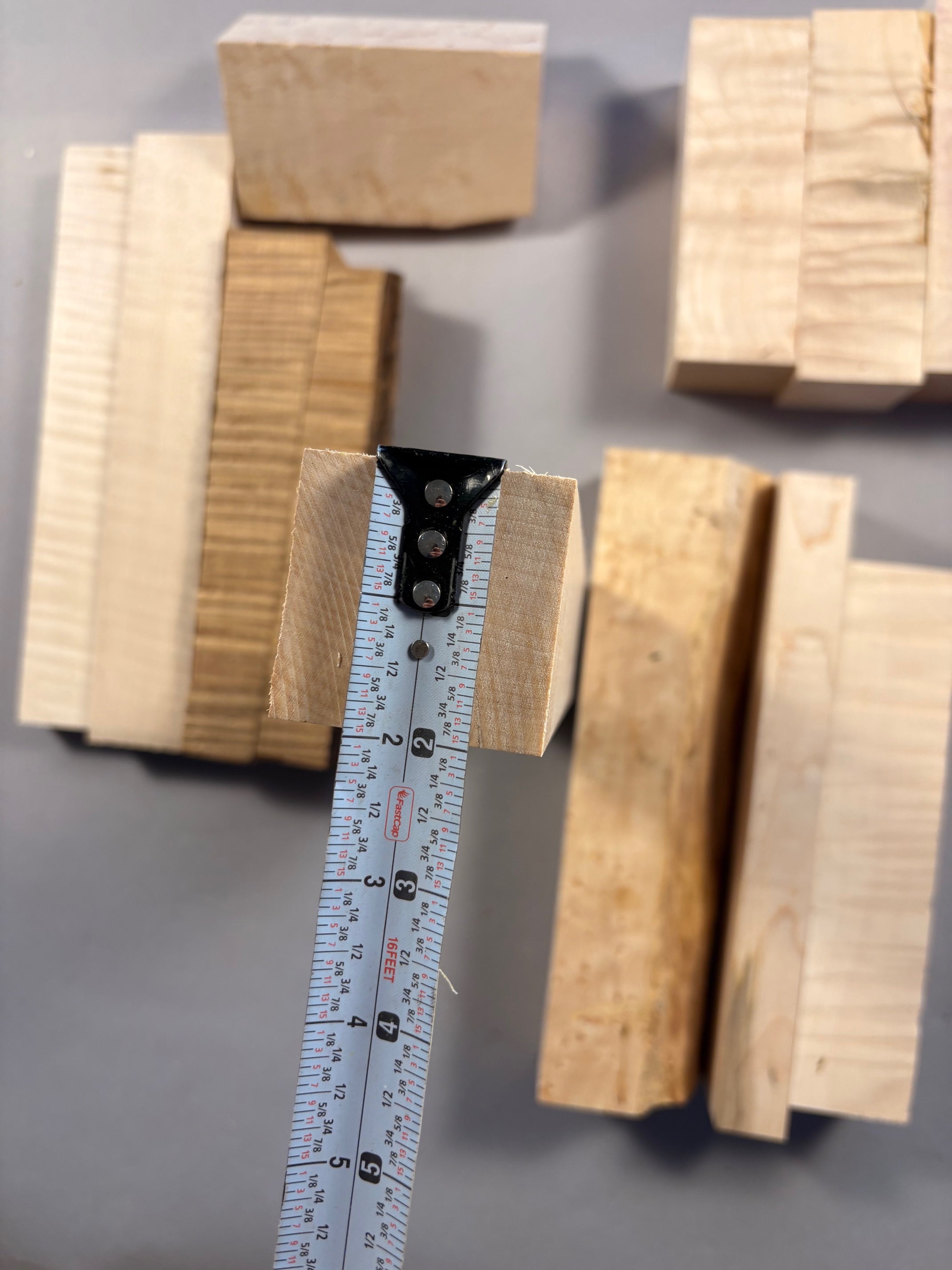 Box of Figured Hardwood Cutoffs-Cutoff1-$35