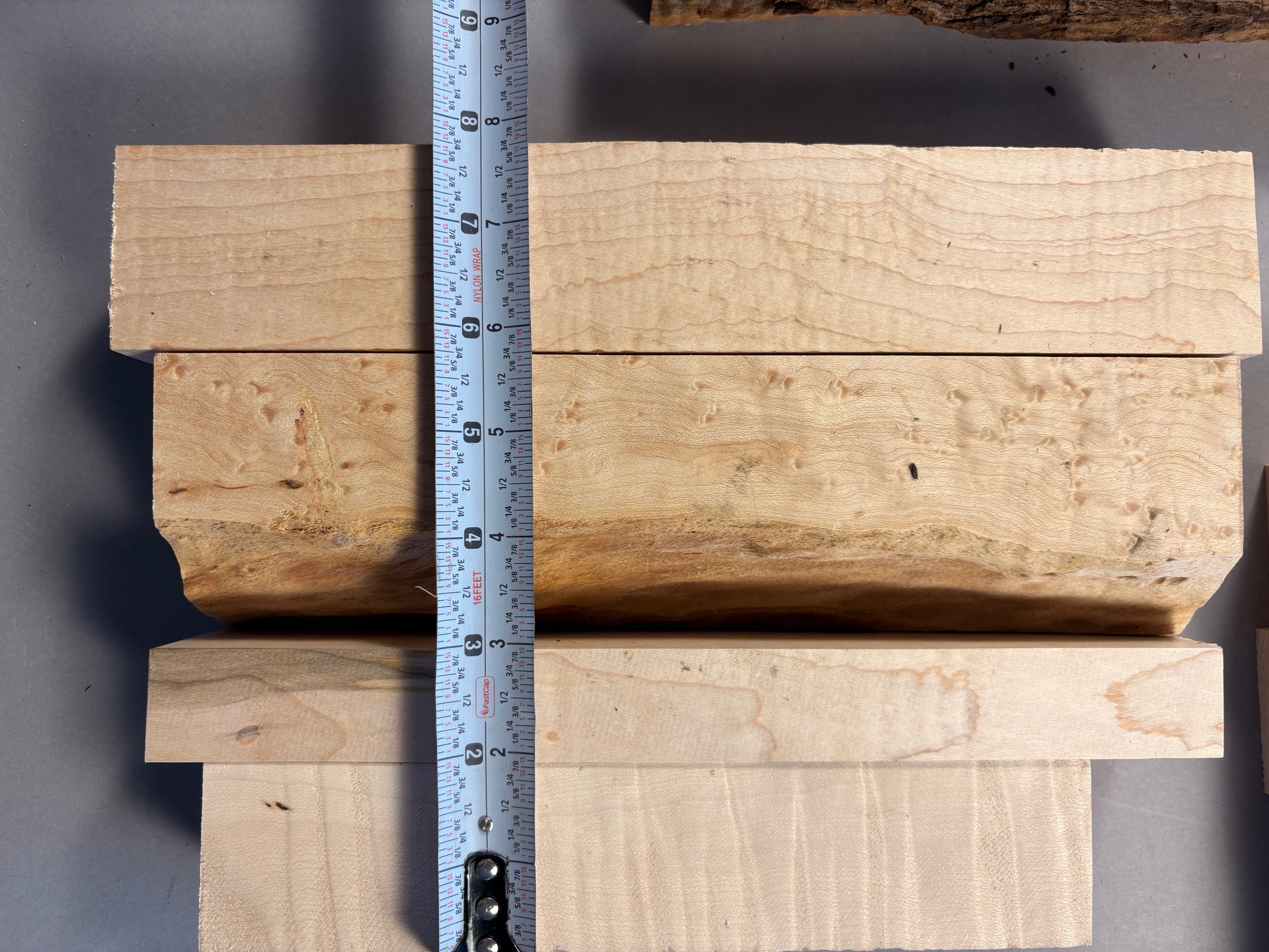 Box of Figured Hardwood Cutoffs-Cutoff1-$35