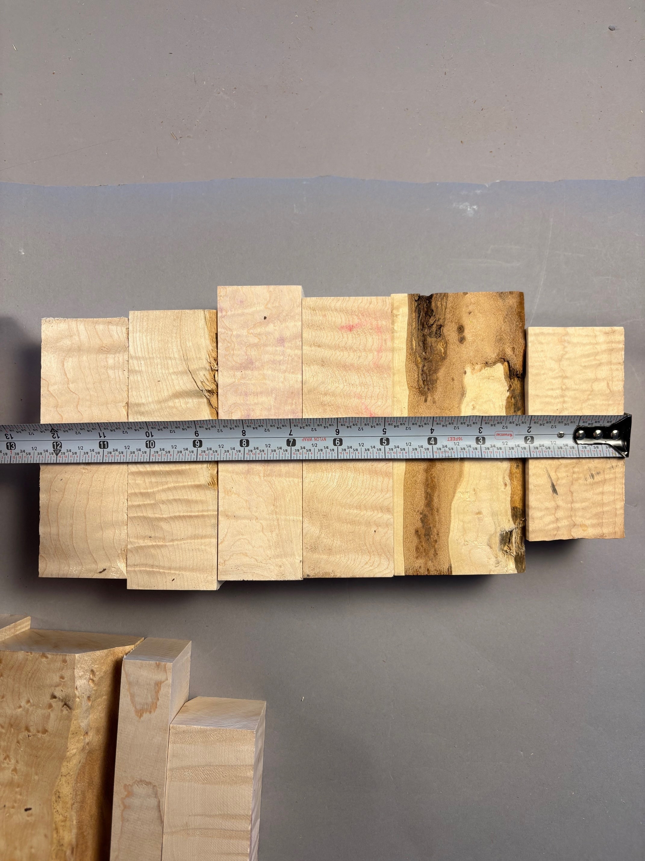 Box of Figured Hardwood Cutoffs-Cutoff1-$35