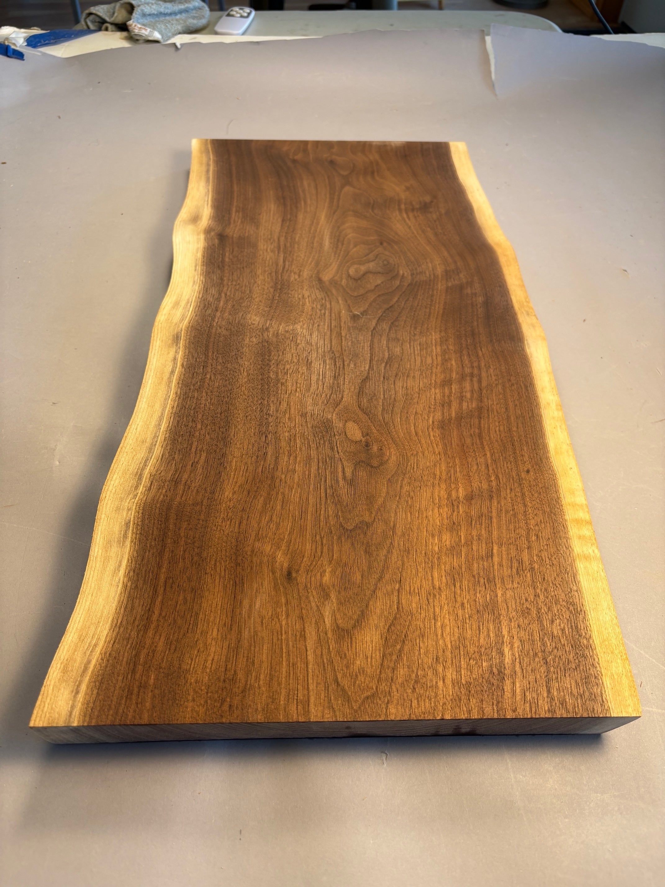 Curly Walnut Charcuterie Board Blank-WCB1001-$80 Includes Shipping