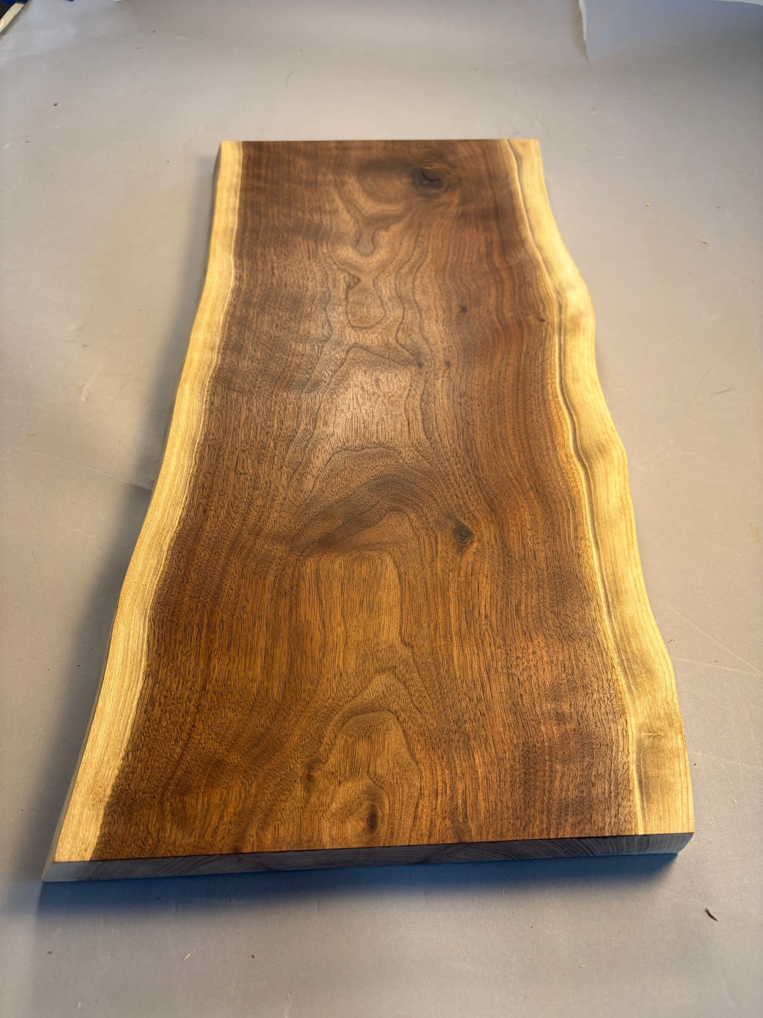 Curly Walnut Charcuterie Board Blank-WCB1002-$80 Includes Shipping