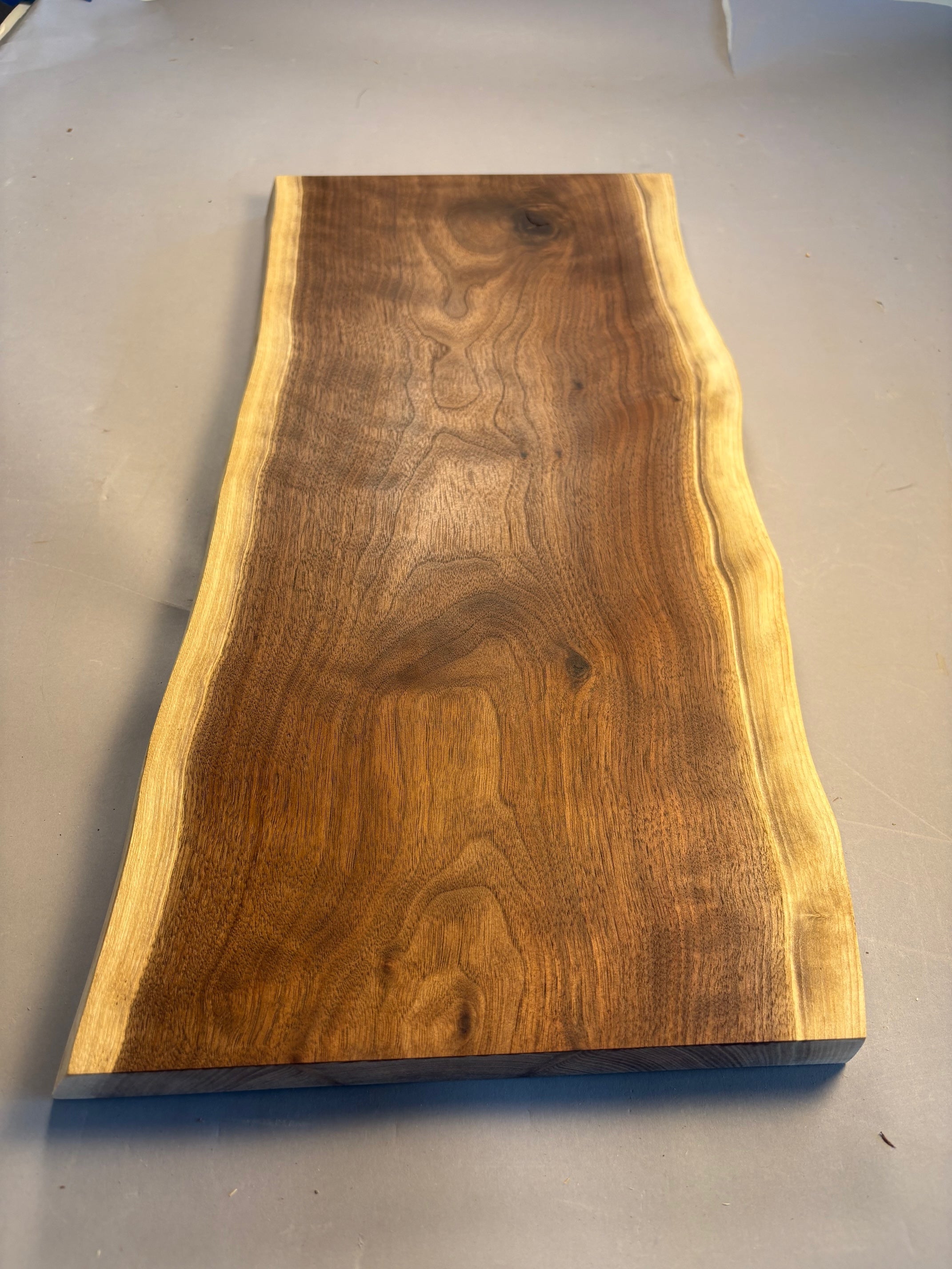 Curly Walnut Charcuterie Board Blank-WCB1002-$80 Includes Shipping