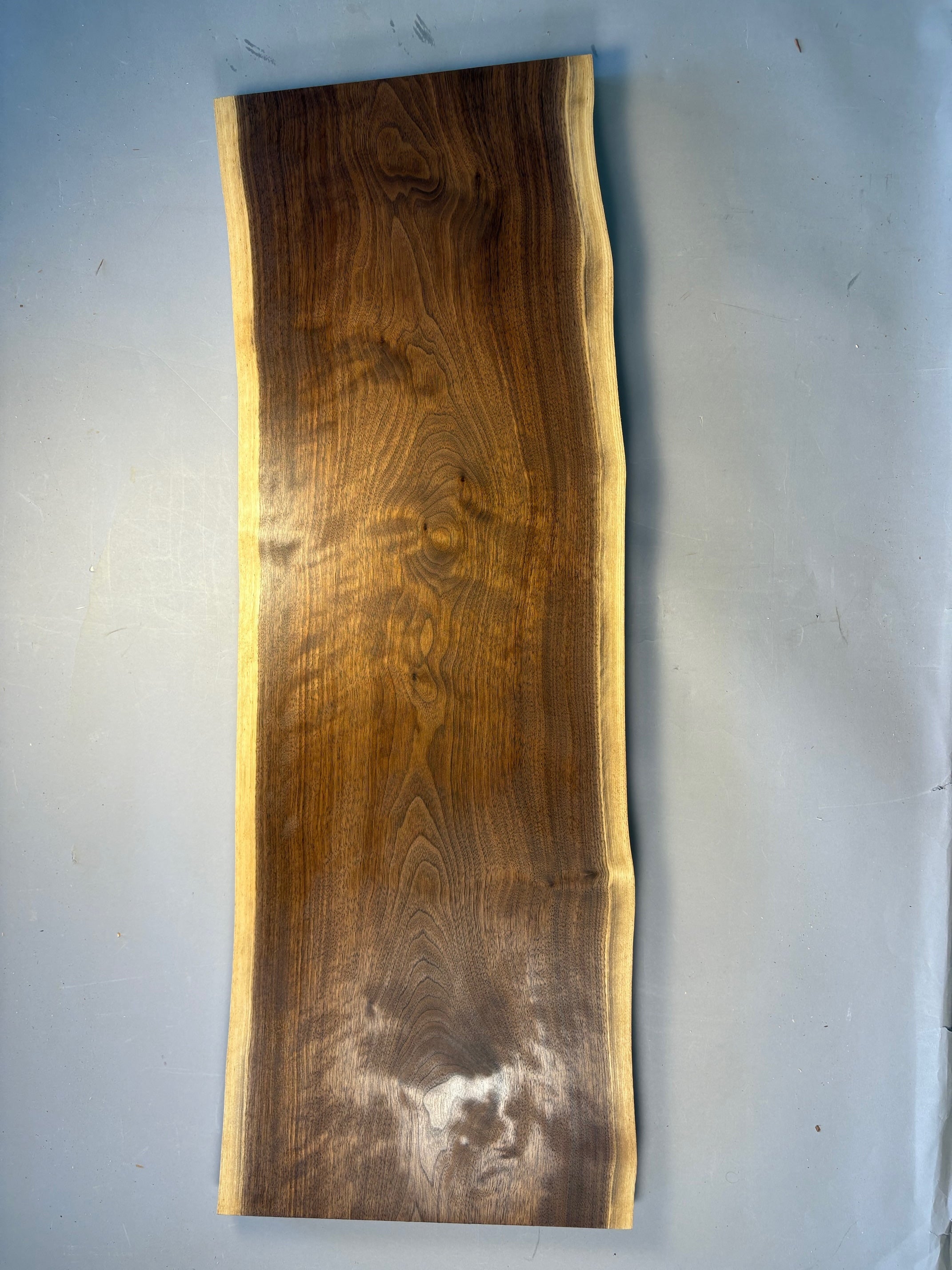 Curly Walnut Charcuterie Board Blank-WCB1003-$90 Includes Shipping