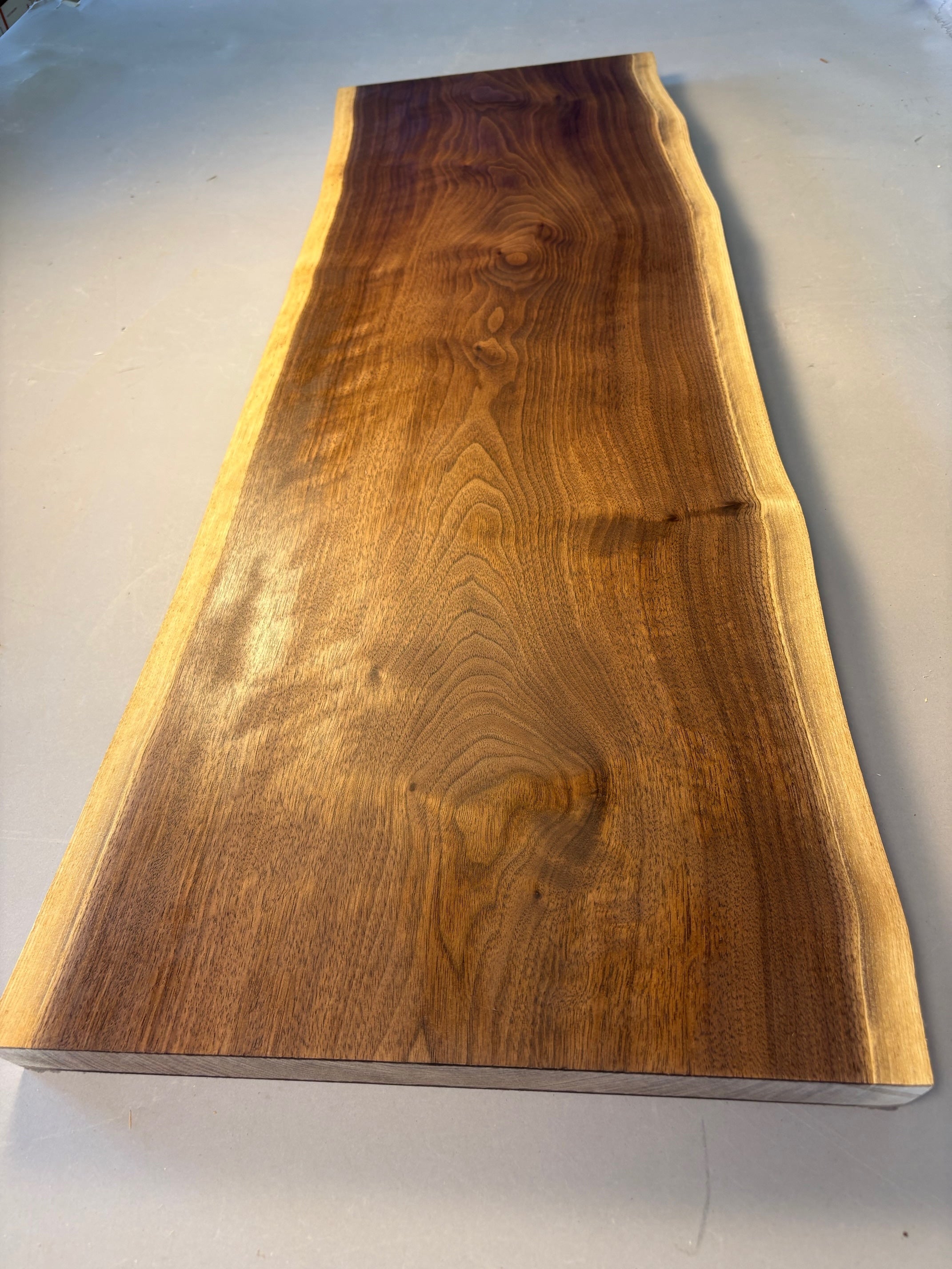 Curly Walnut Charcuterie Board Blank-WCB1003-$90 Includes Shipping