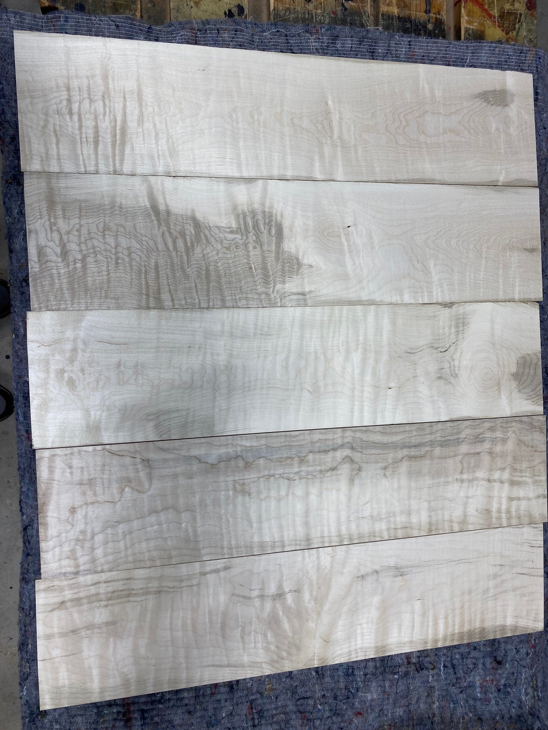 4/4 Curly Maple Hobby Pack-44CM1004-$100 Includes Shipping