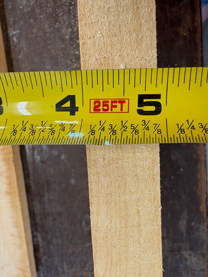 4/4 3 piece set of birdseye maple-44BE1008-$200 Includes Shipping