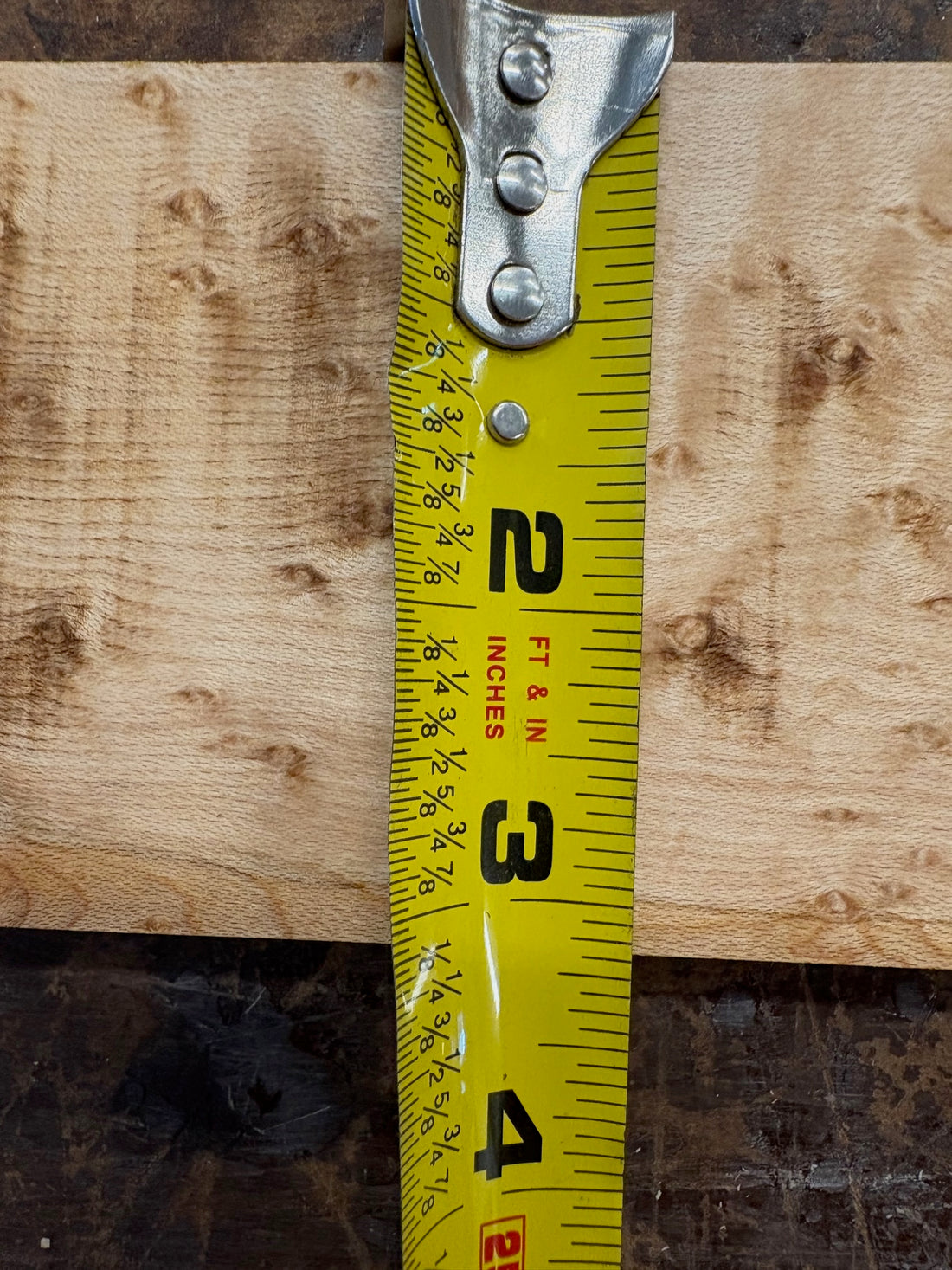 4/4 Birdseye Maple Board (Guitar Neck)-44BE1009-$50 Includes Shipping