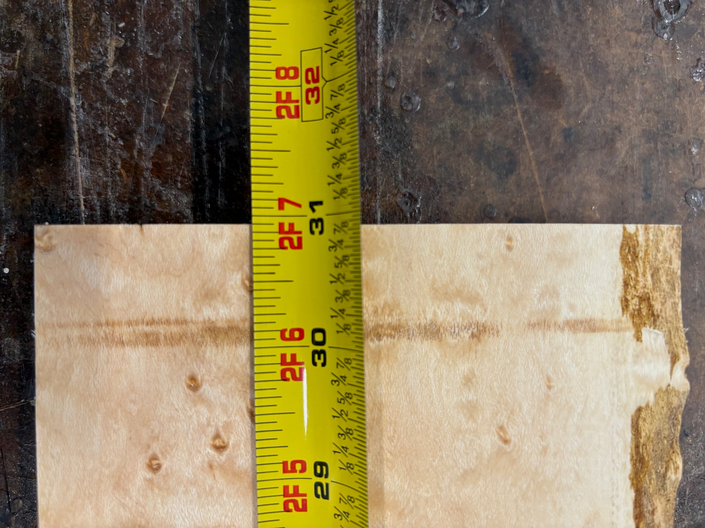 4/4 Birdseye Maple Board (Guitar Neck)-44BE1011-$50 Includes Shipping